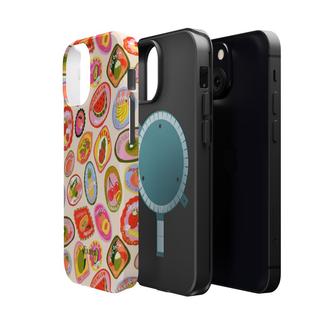 Fruit Sticker Phone Case- Magsafe