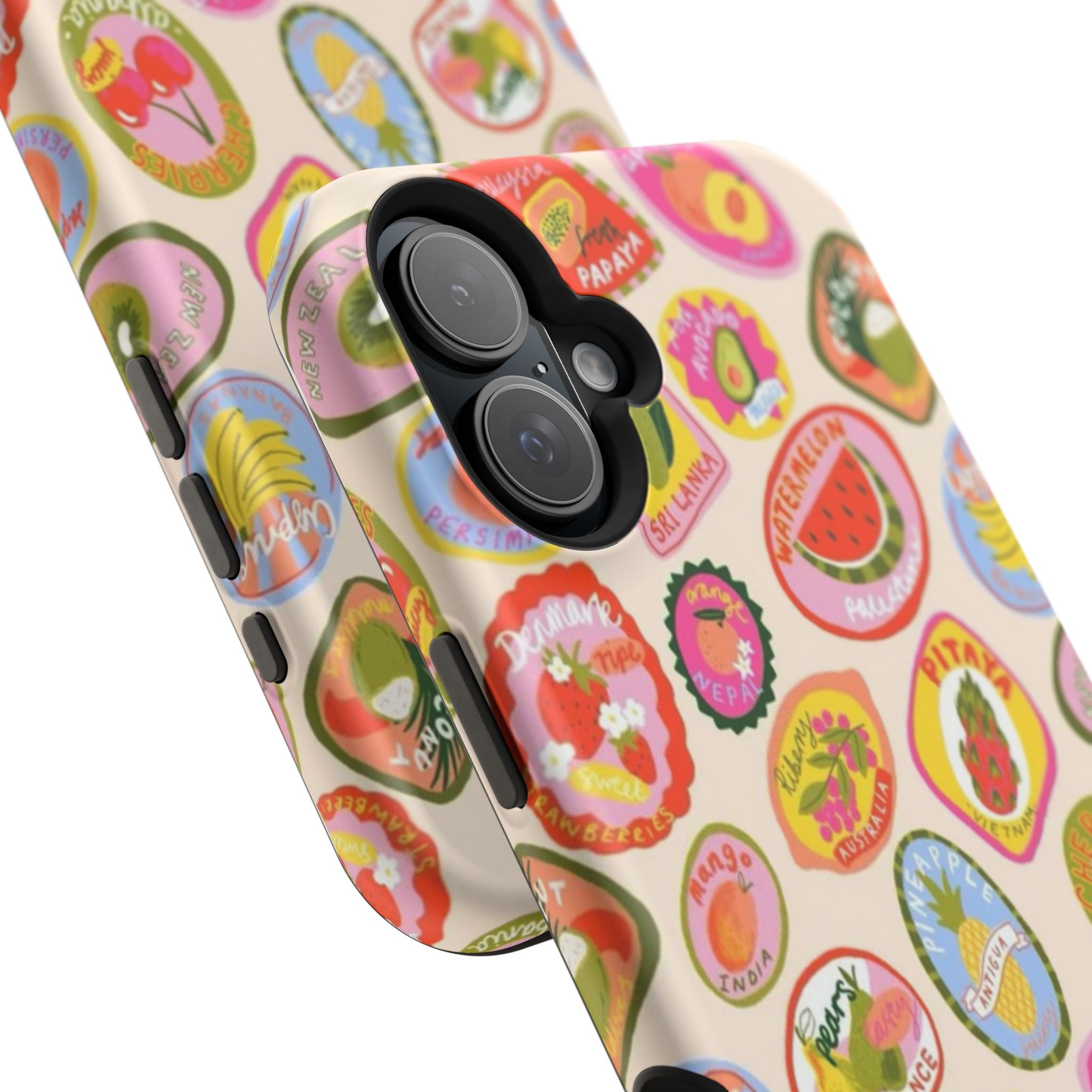 Fruit Sticker Phone Case- Magsafe