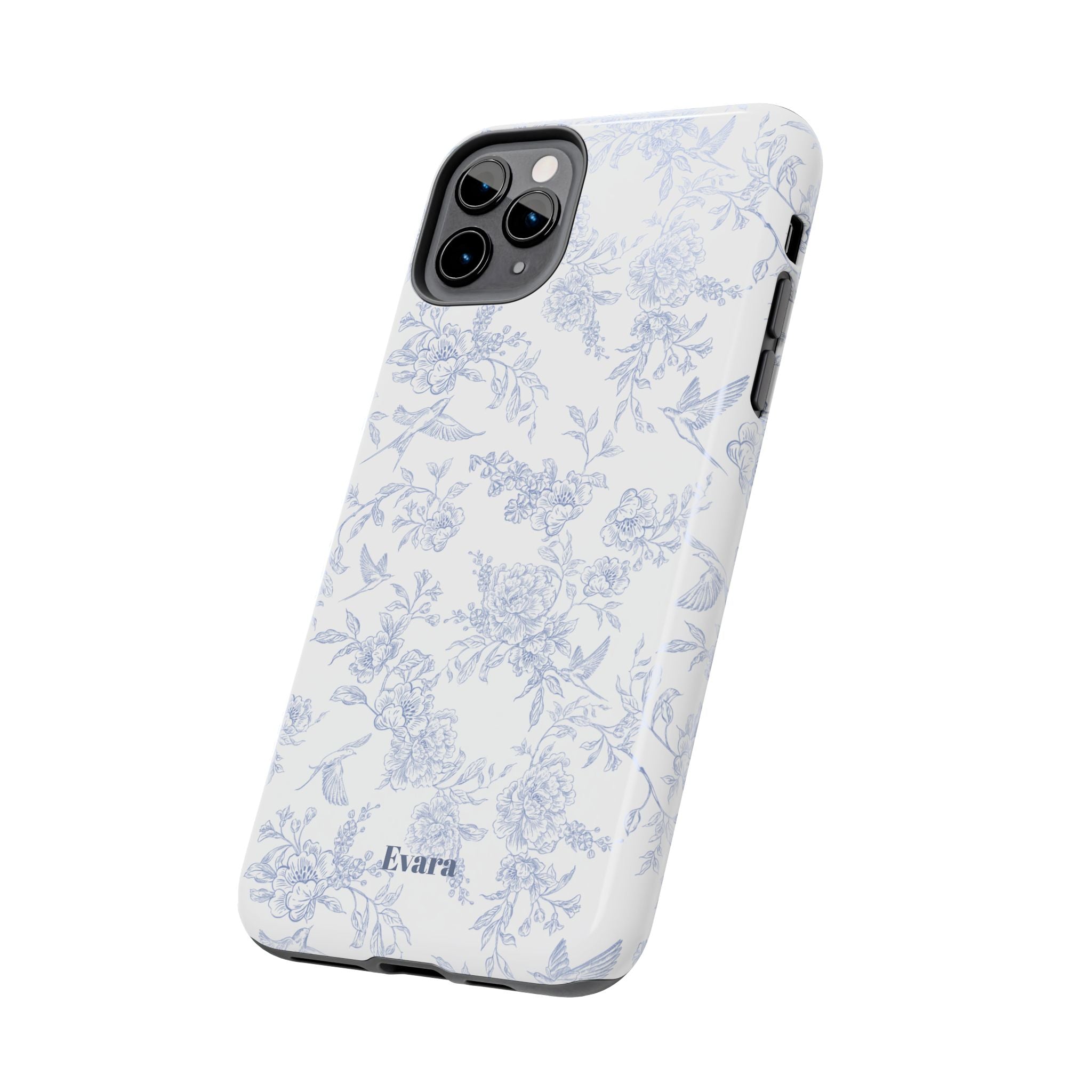 Delicate Blue Floral Phone Case