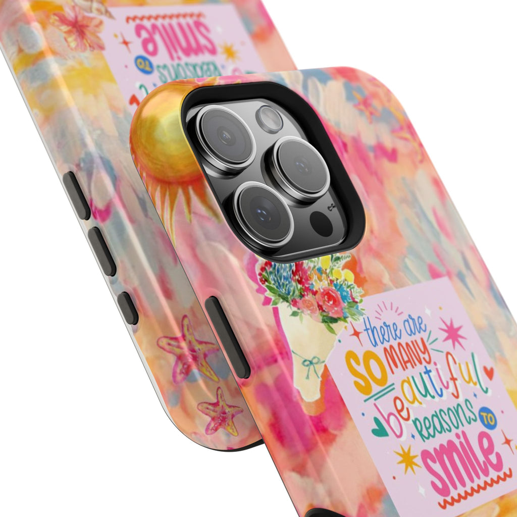 "So Many Beautiful Reasons to Smile" Phone Case- Magsafe
