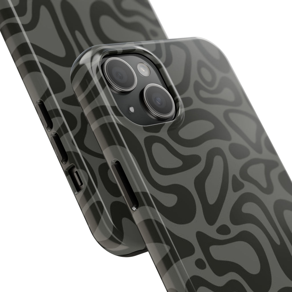 Wavy Grey Phone Case