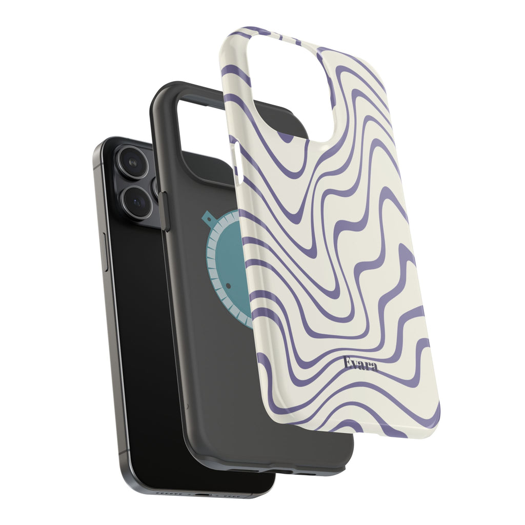 Abstract Wave Phone Case- Magsafe