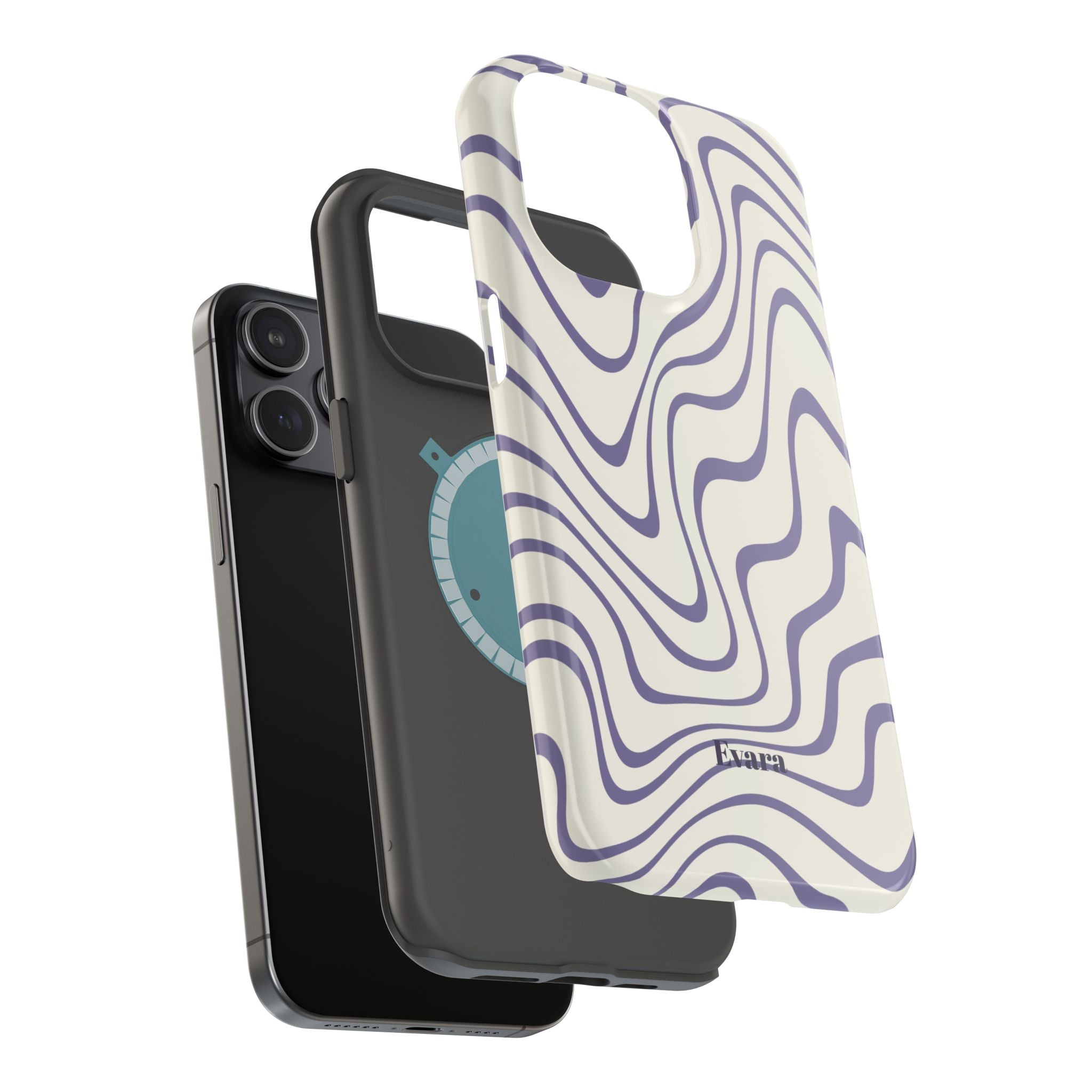 Abstract Wave Phone Case- Magsafe
