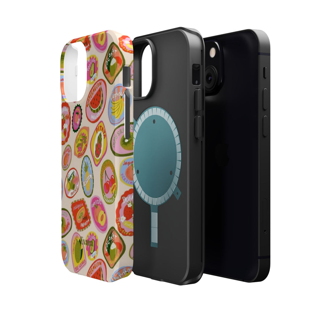 Fruit Sticker Phone Case- Magsafe