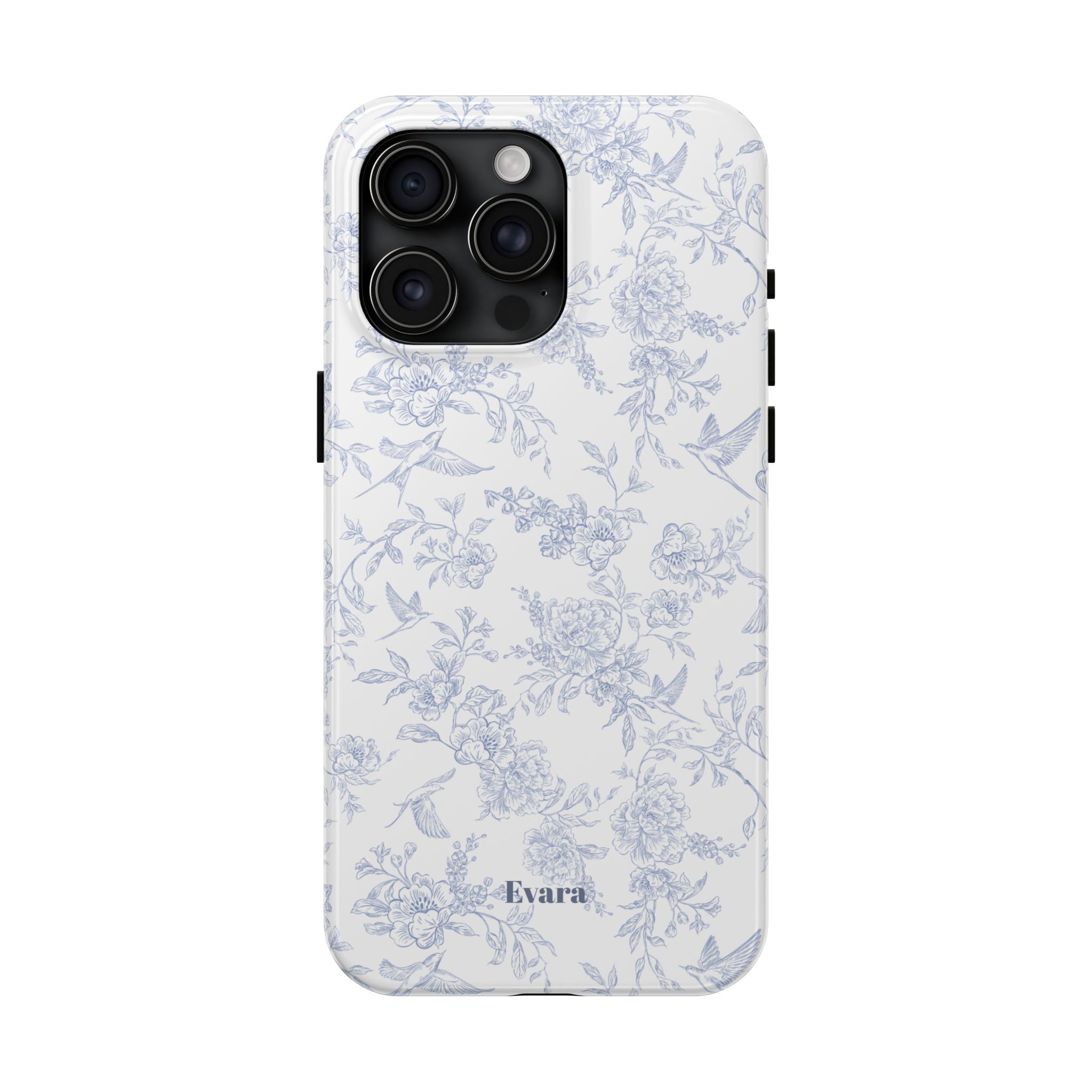 Delicate Blue Floral Phone Case