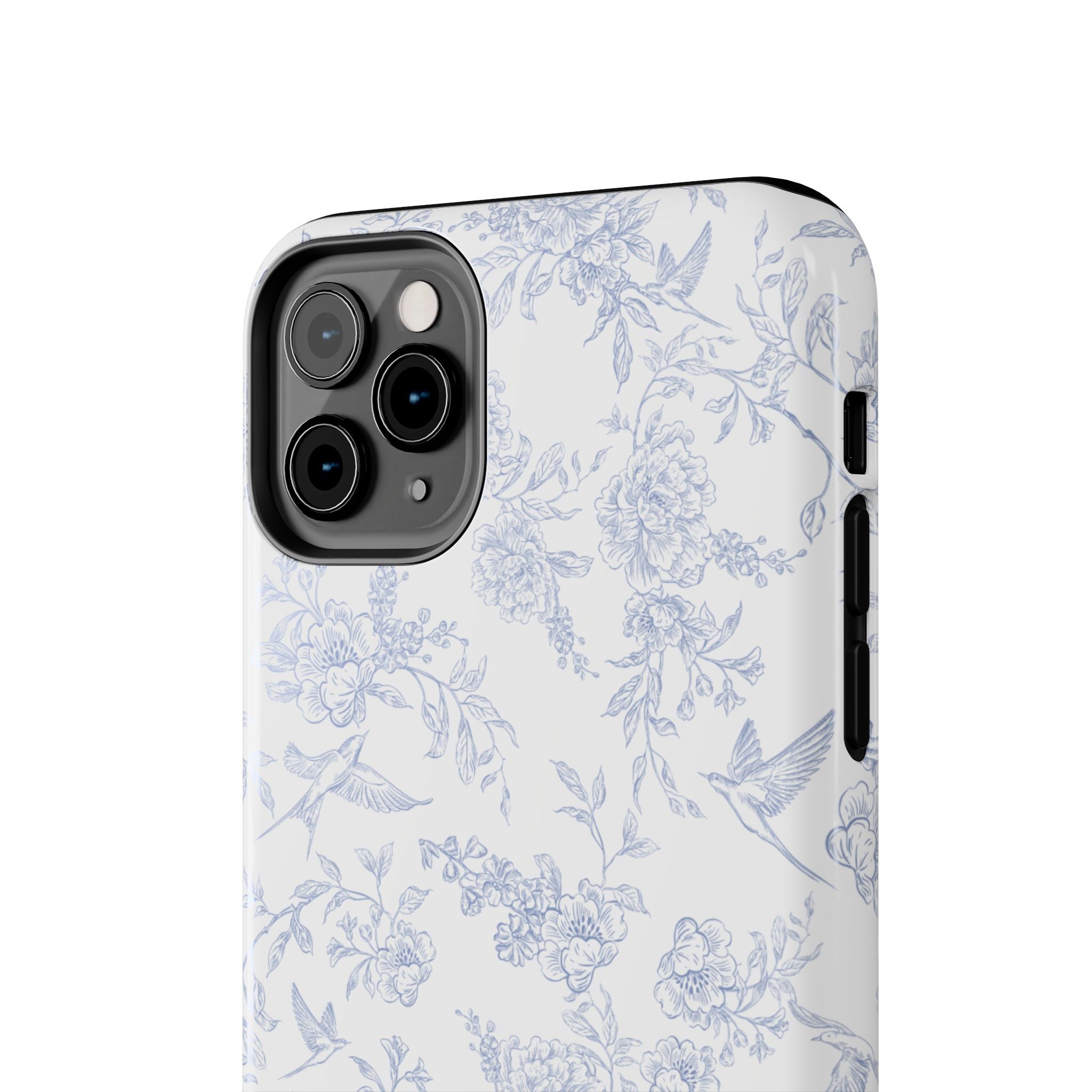 Delicate Blue Floral Phone Case