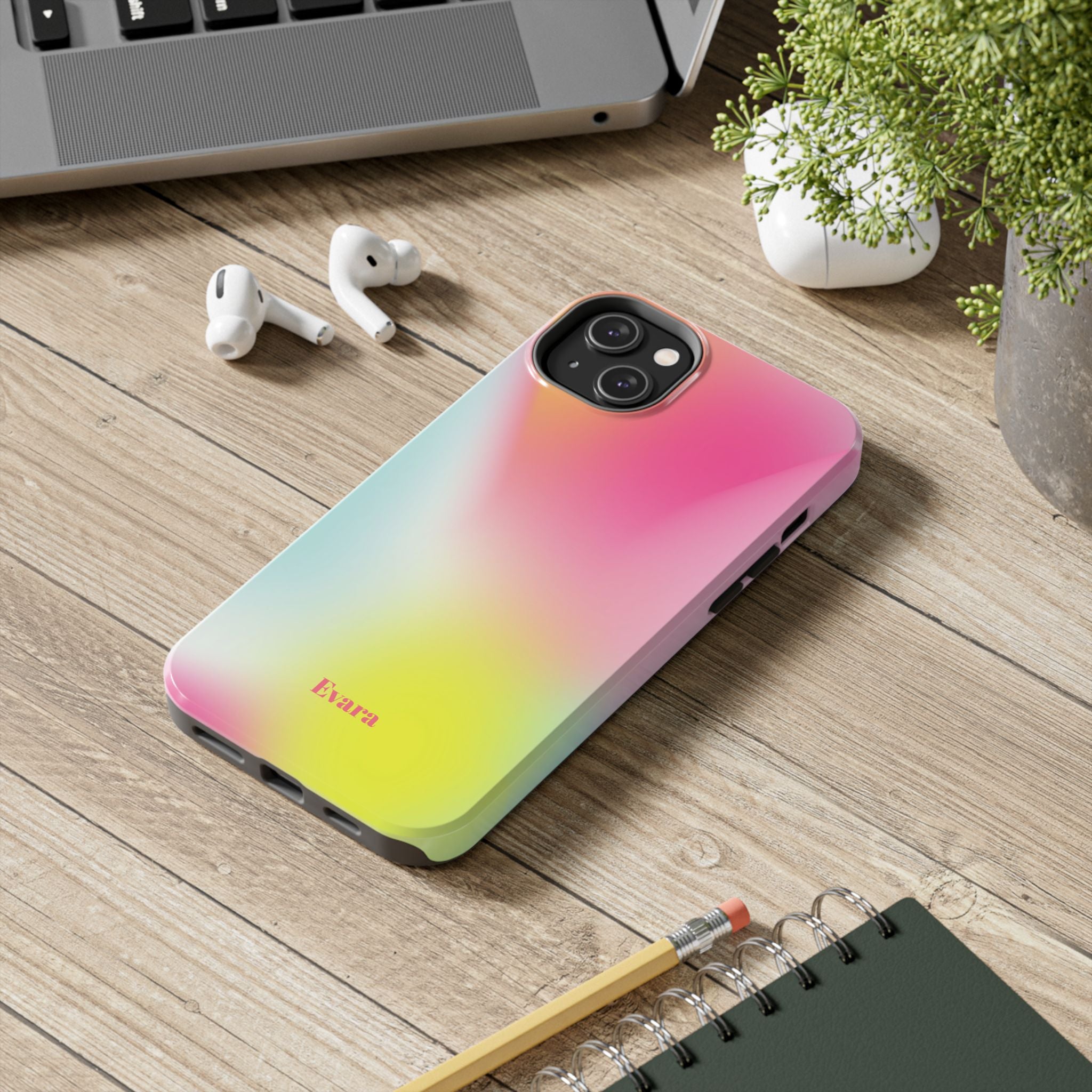 Rainbow Aura Phone Case