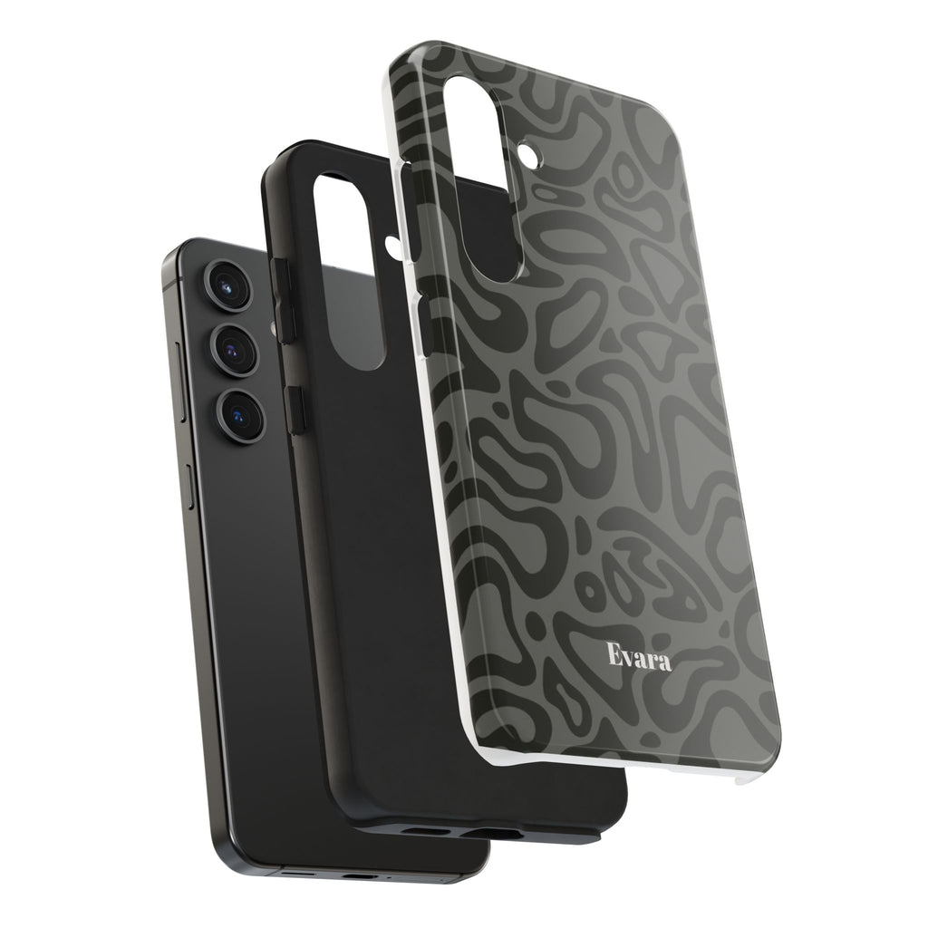 Wavy Grey Phone Case
