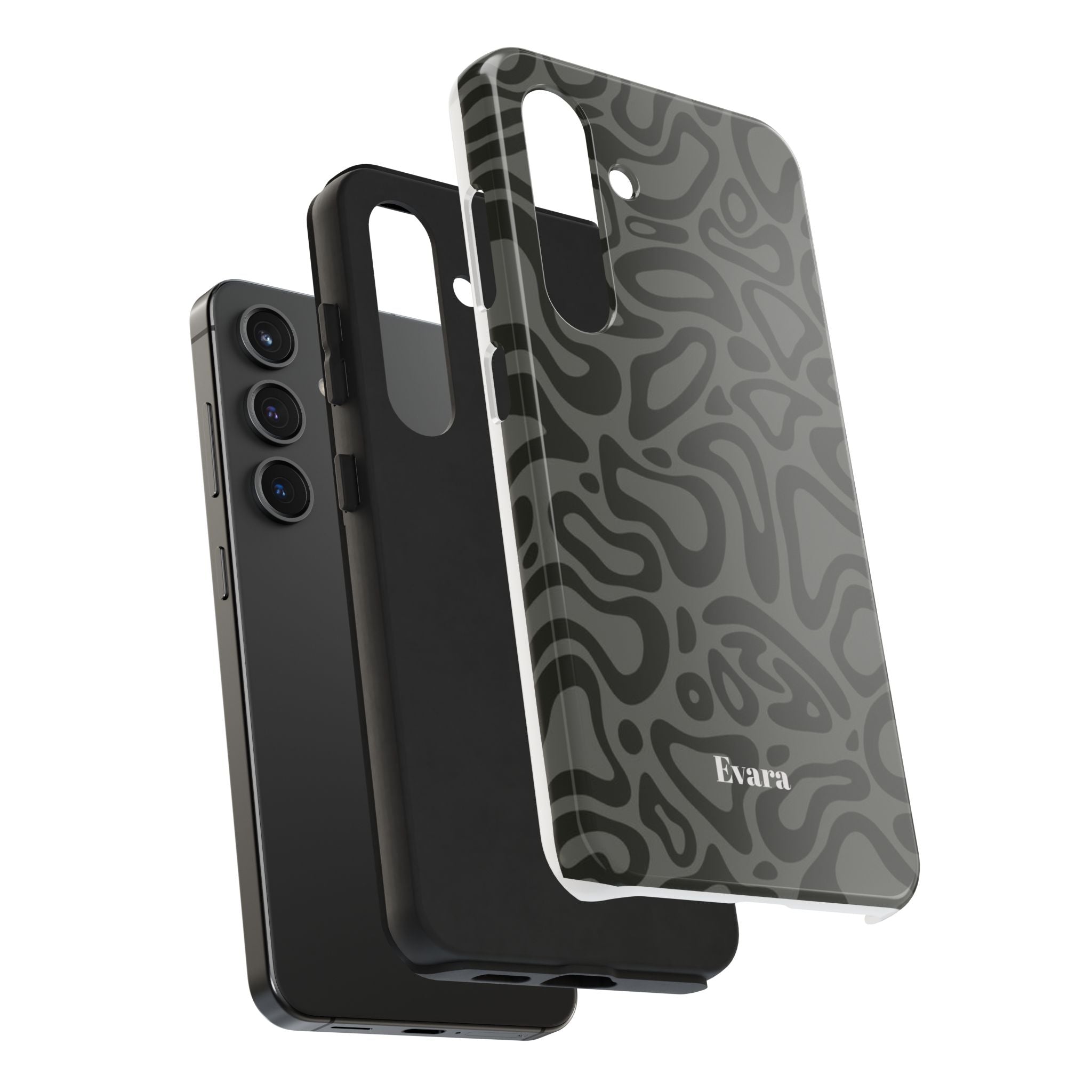 Wavy Grey Phone Case
