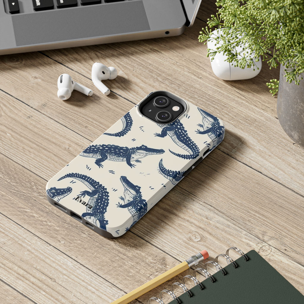 Alligator Print Phone Case