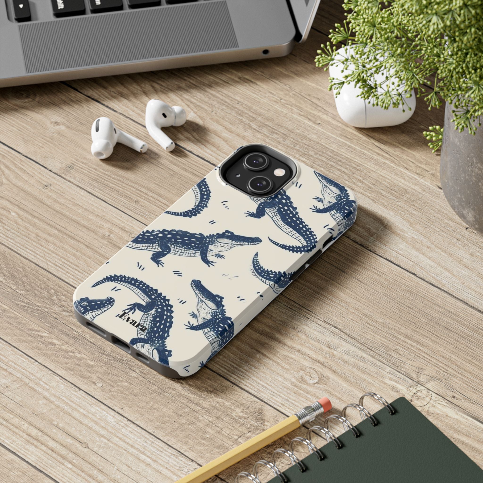Alligator Print Phone Case