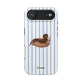 Dachshund Pool Float Phone Case