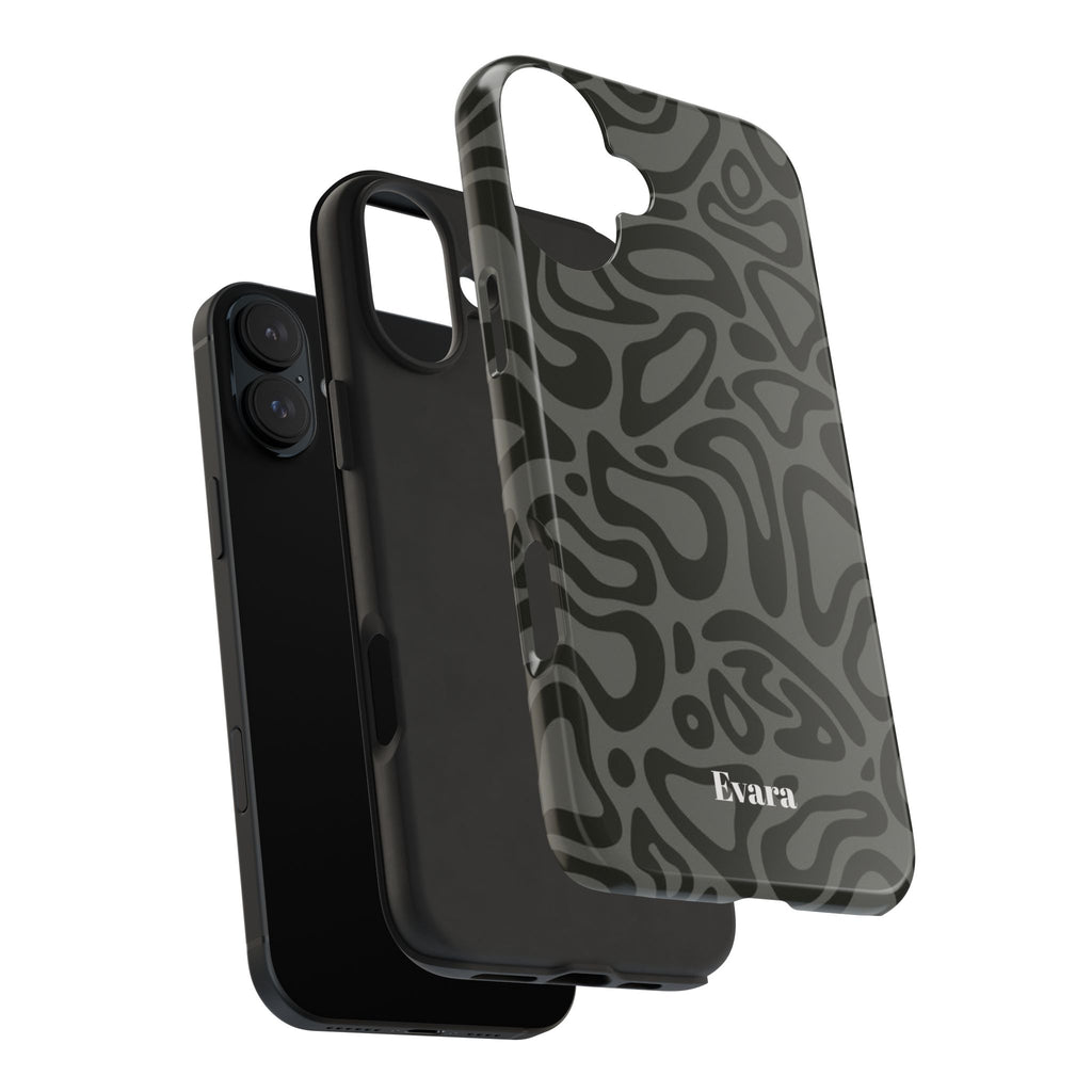 Wavy Grey Phone Case