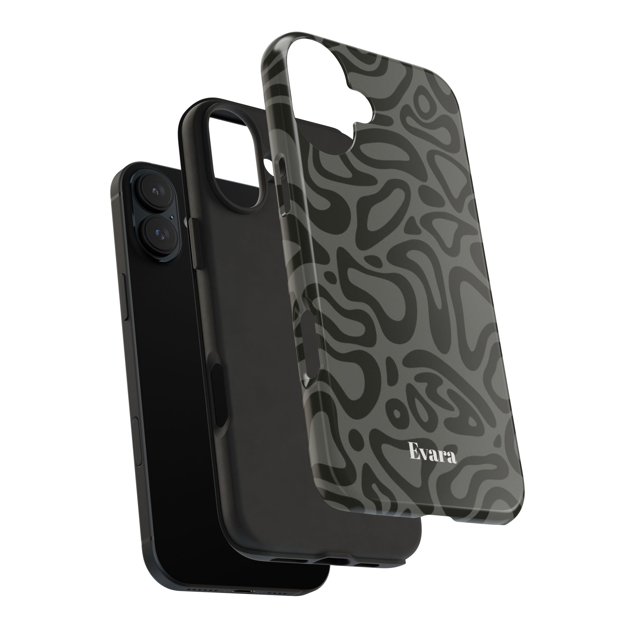 Wavy Grey Phone Case