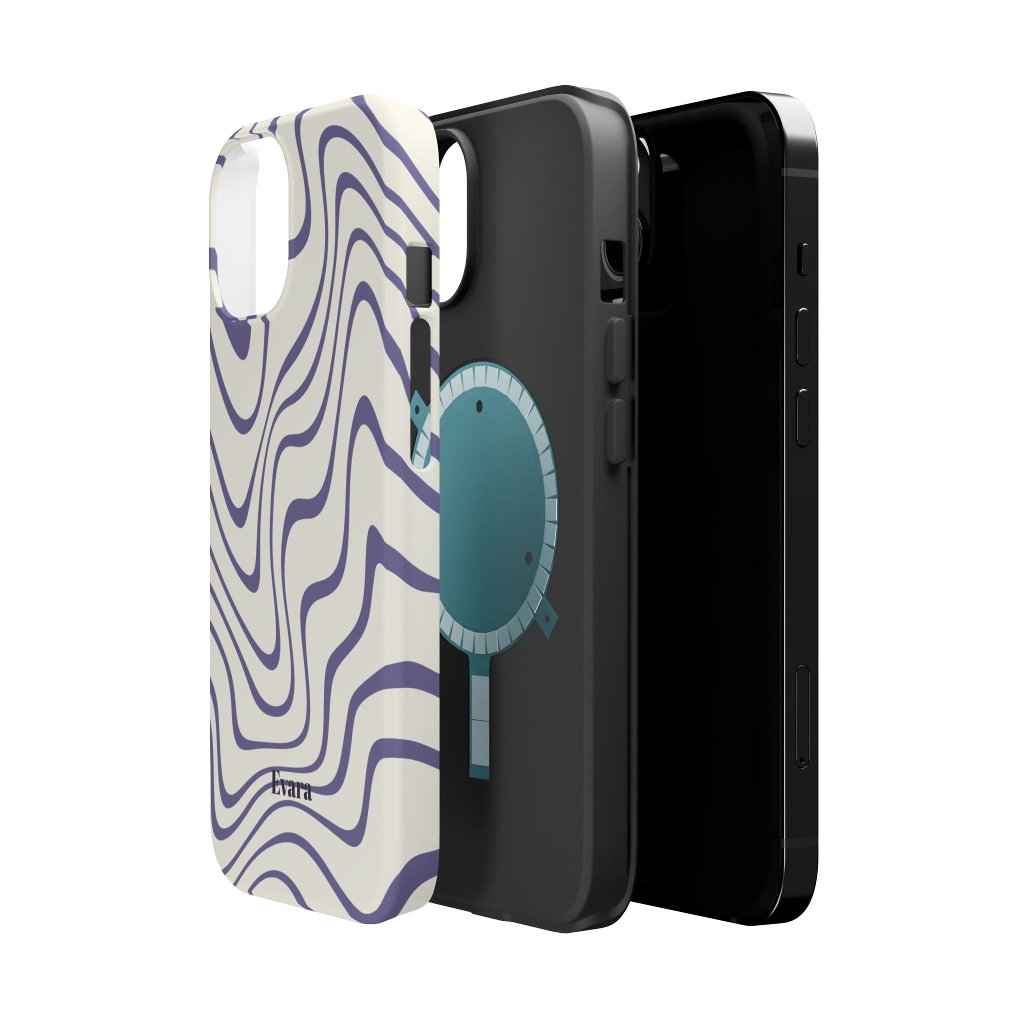 Abstract Wave Phone Case- Magsafe