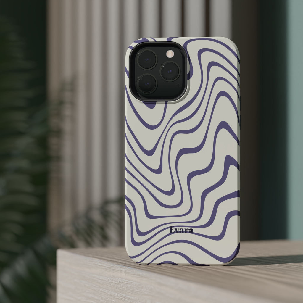 Abstract Wave Phone Case- Magsafe