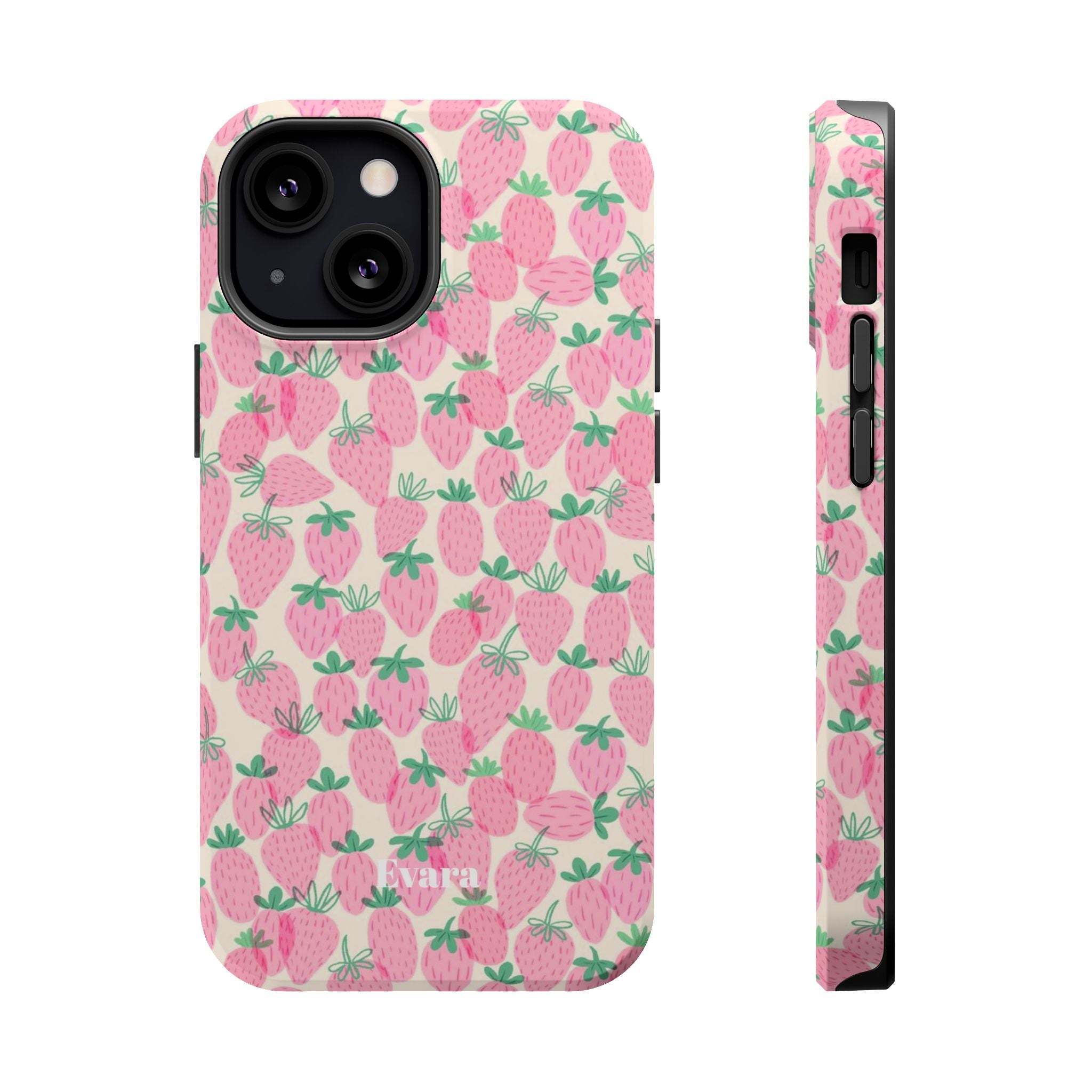 Pink Strawberry Phone Case- Magsafe