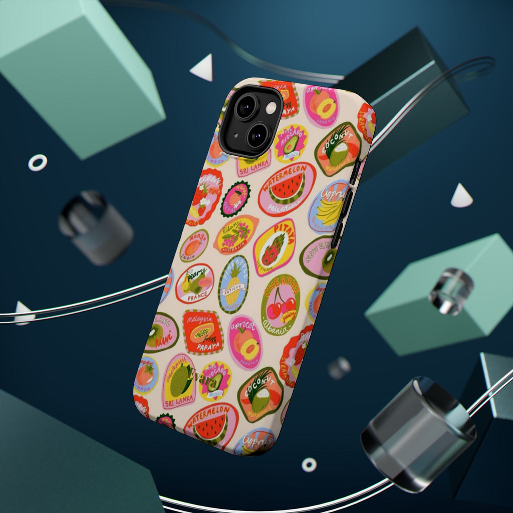 Fruit Sticker Phone Case- Magsafe