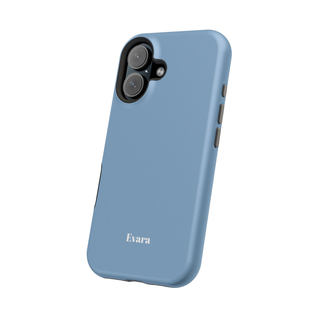Blue Phone Case with Personalization- Magsafe