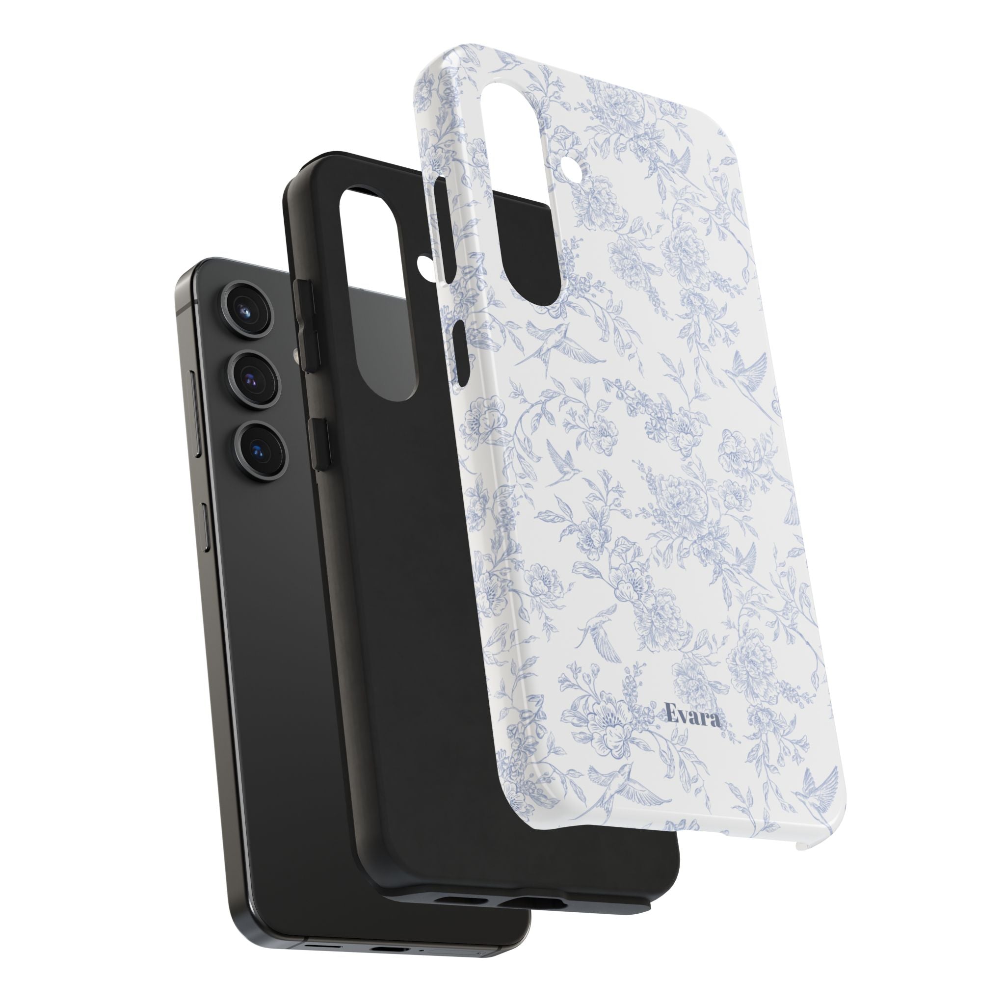 Delicate Blue Floral Phone Case