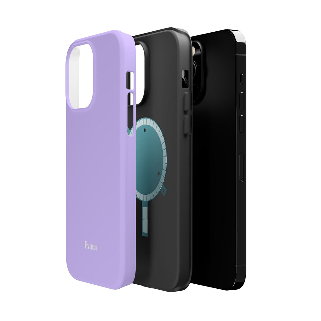 Purple Phone Case with Personalization- Magsafe