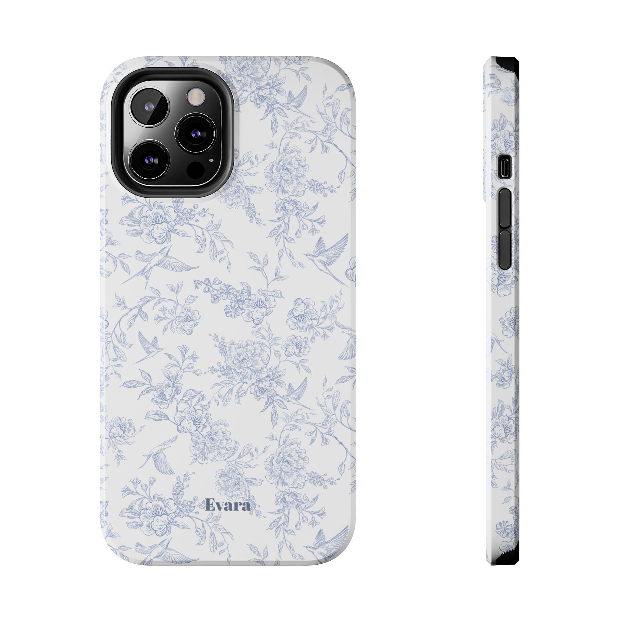 Delicate Blue Floral Phone Case