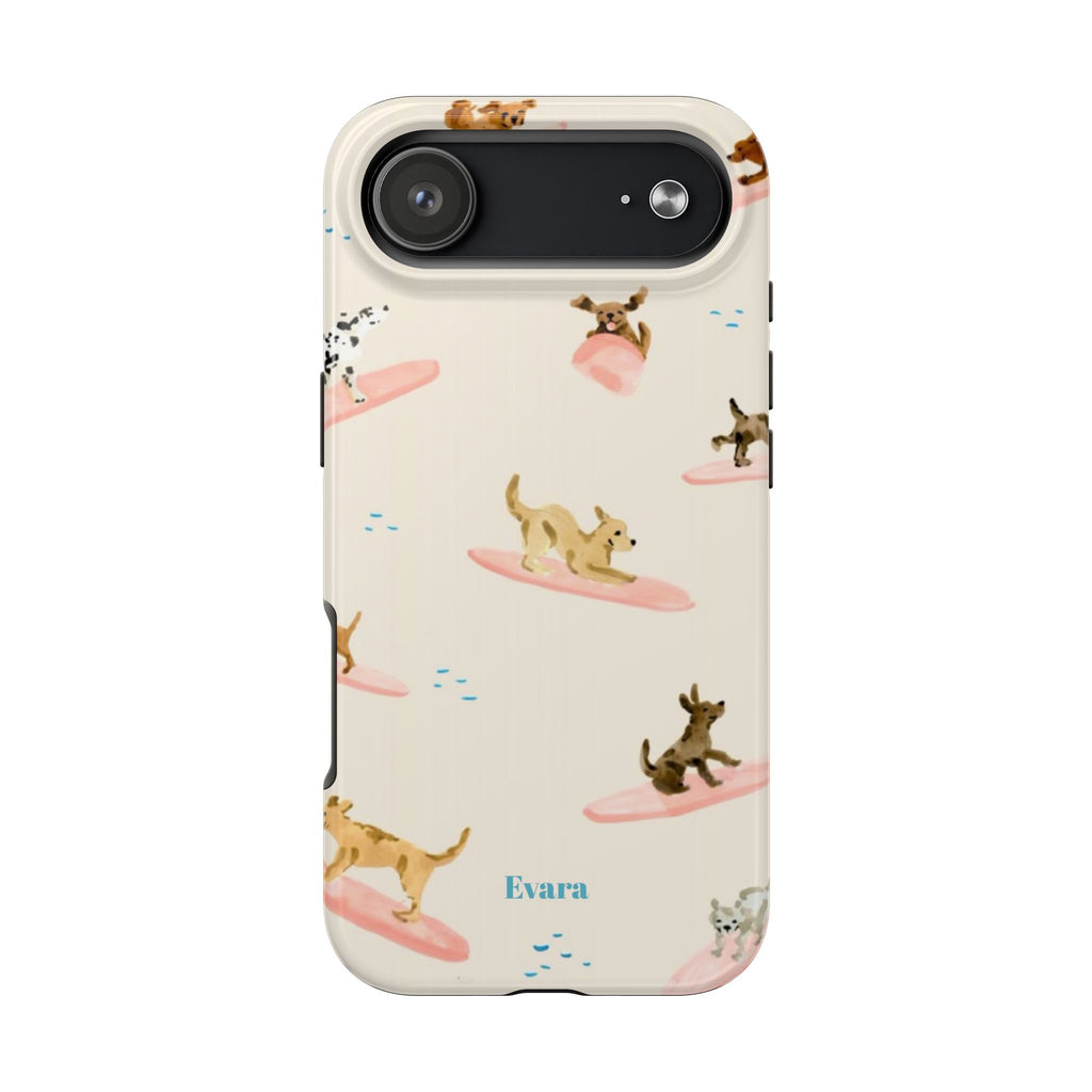 Surfing Dachshund's Phone case
