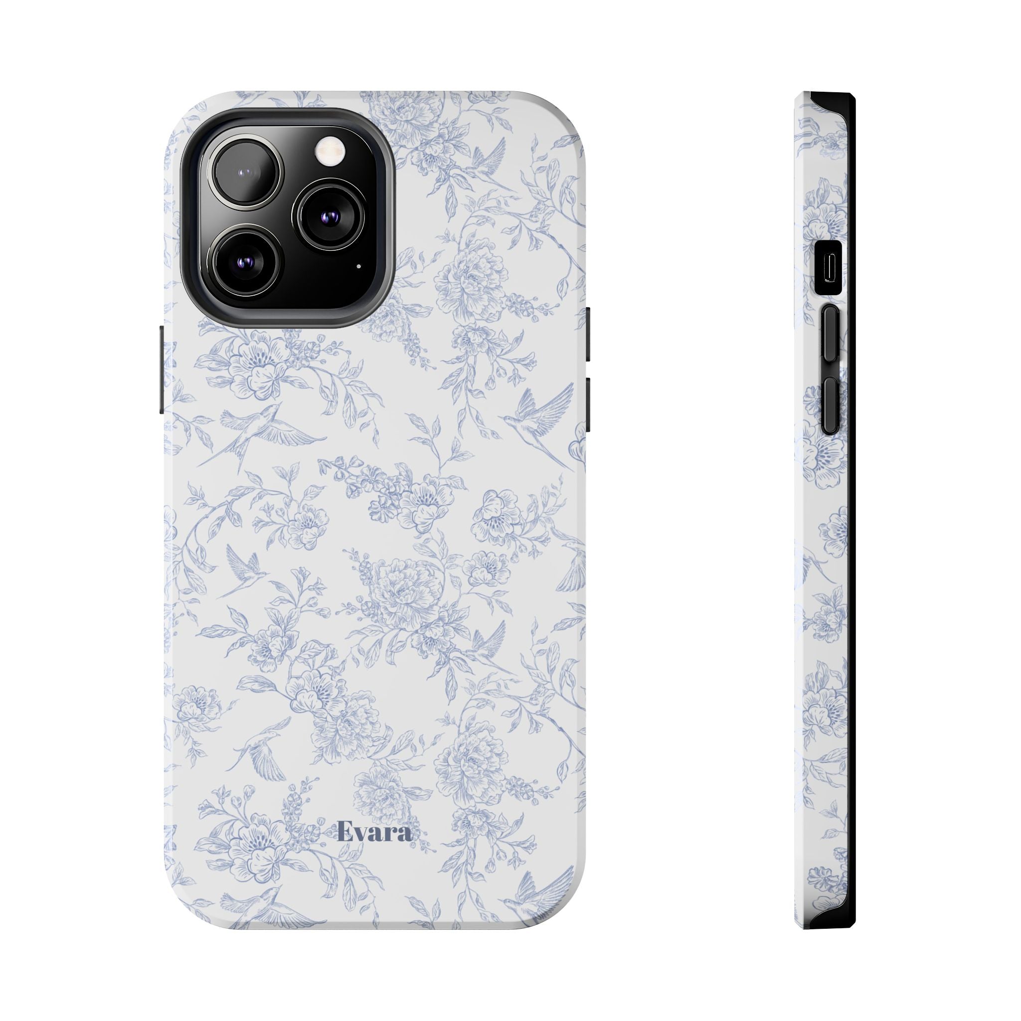 Delicate Blue Floral Phone Case