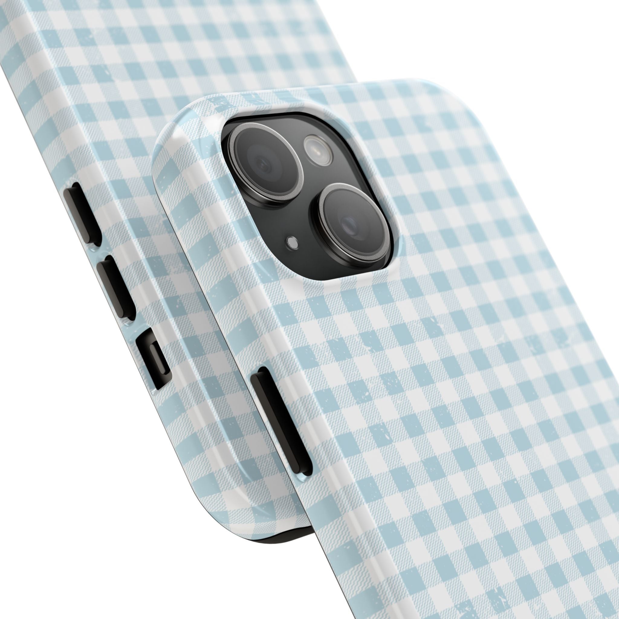 Blue Gingham Phone Case