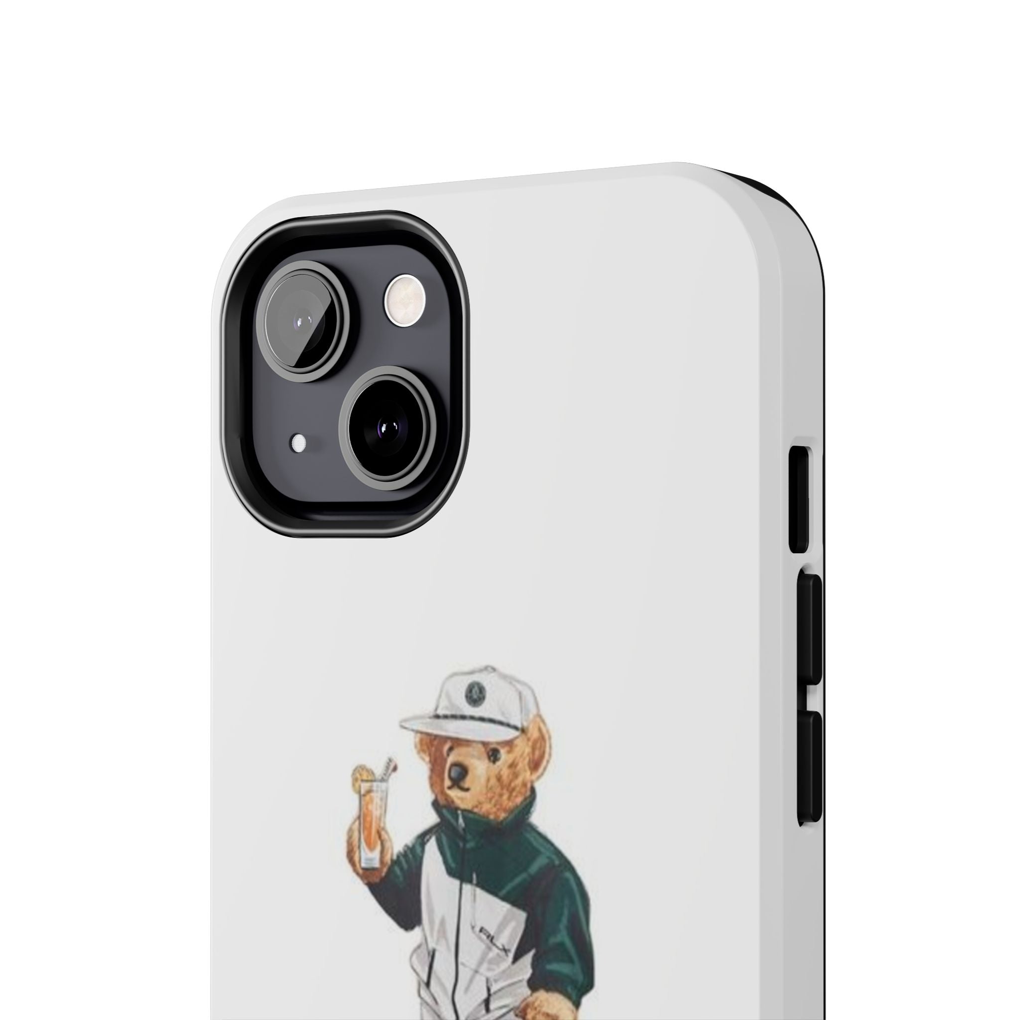 Tough Phone Case — Personalized Golf Bear Design
