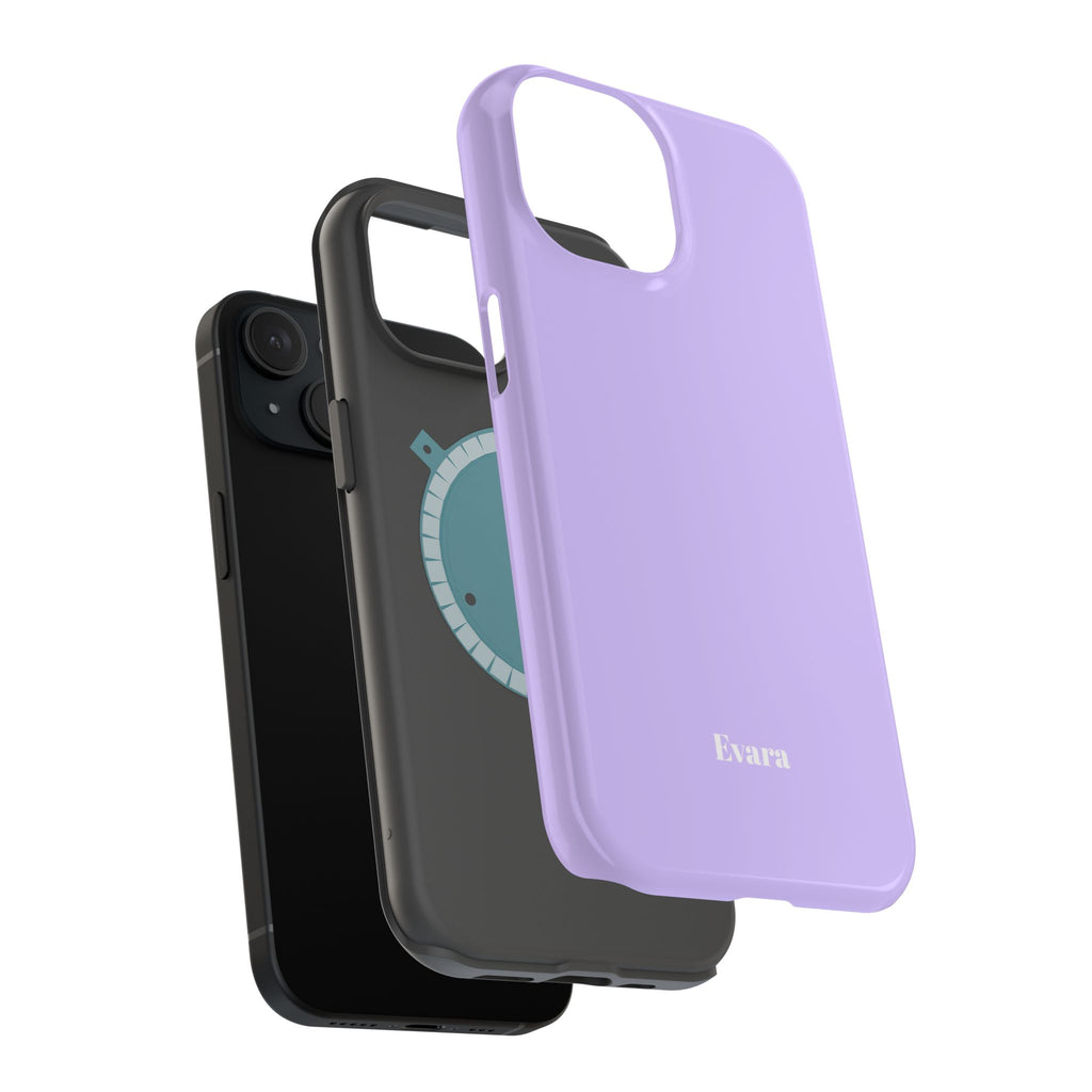 Purple Phone Case with Personalization- Magsafe