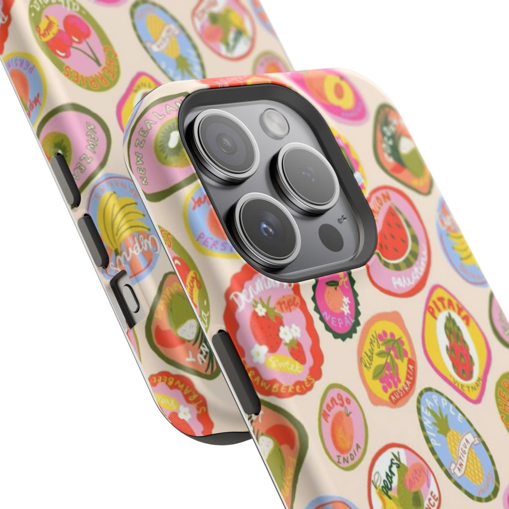 Fruit Sticker Phone Case- Magsafe
