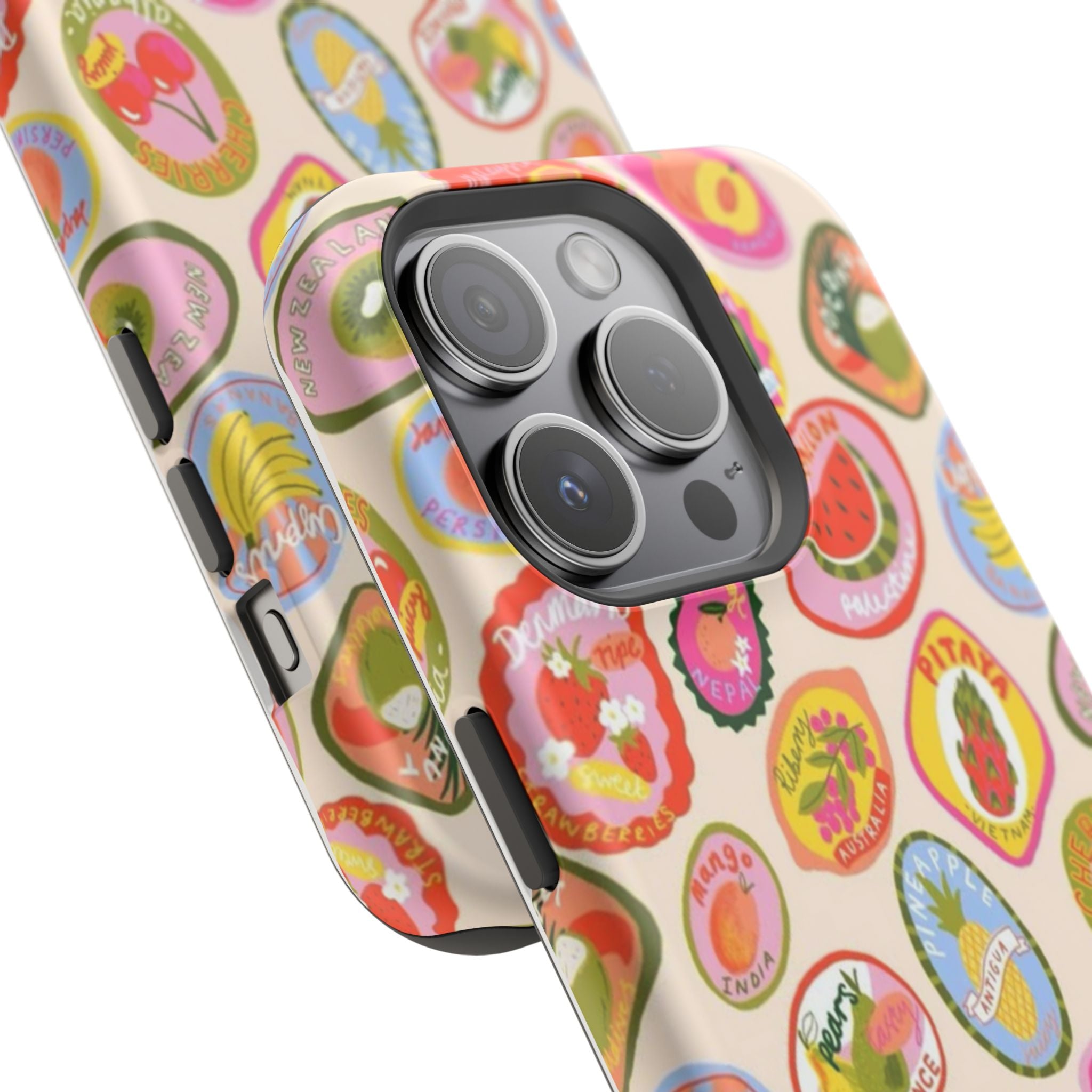 Fruit Sticker Phone Case- Magsafe