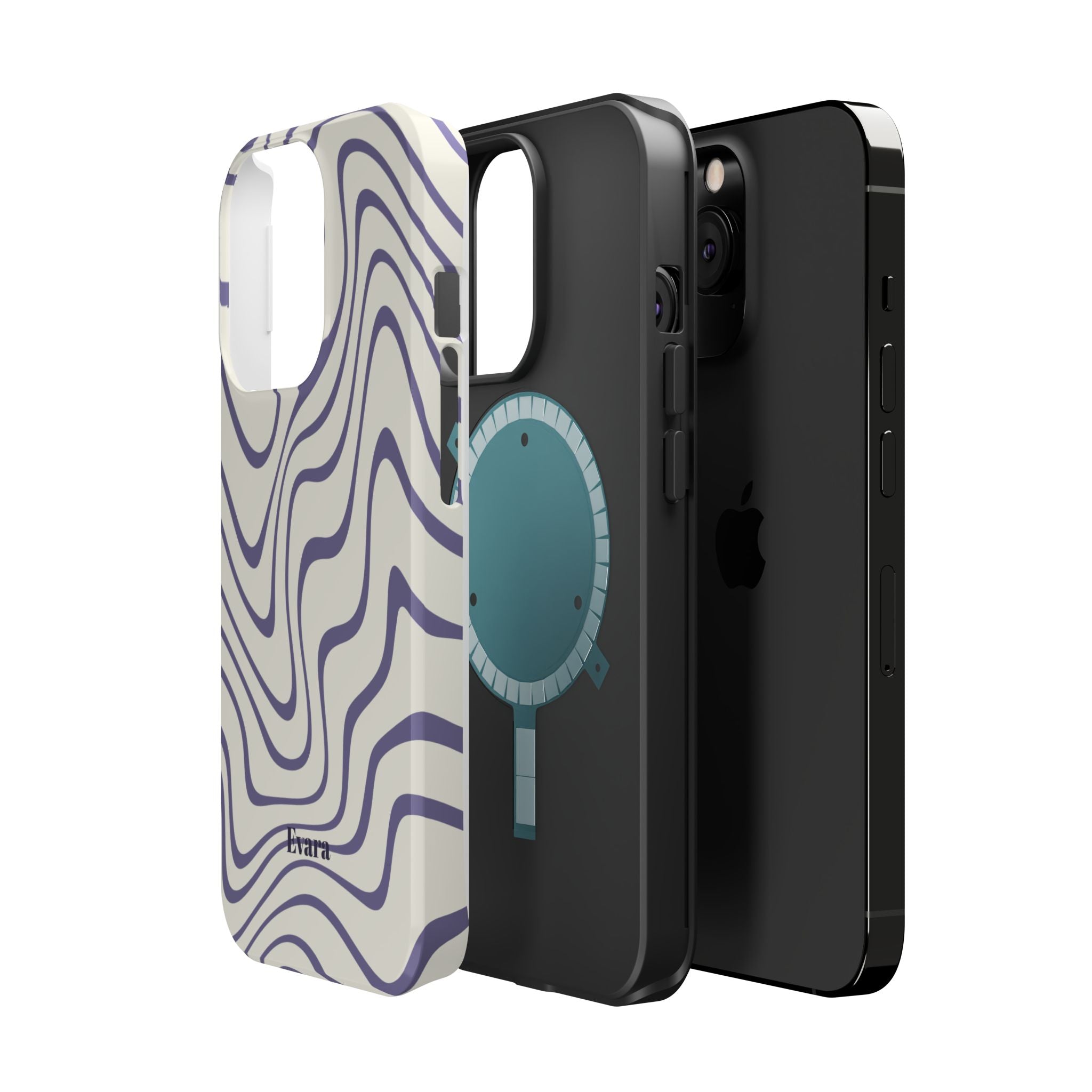Abstract Wave Phone Case- Magsafe