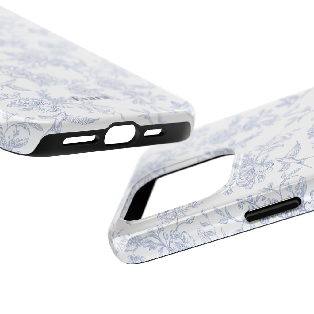 Delicate Blue Floral Phone Case