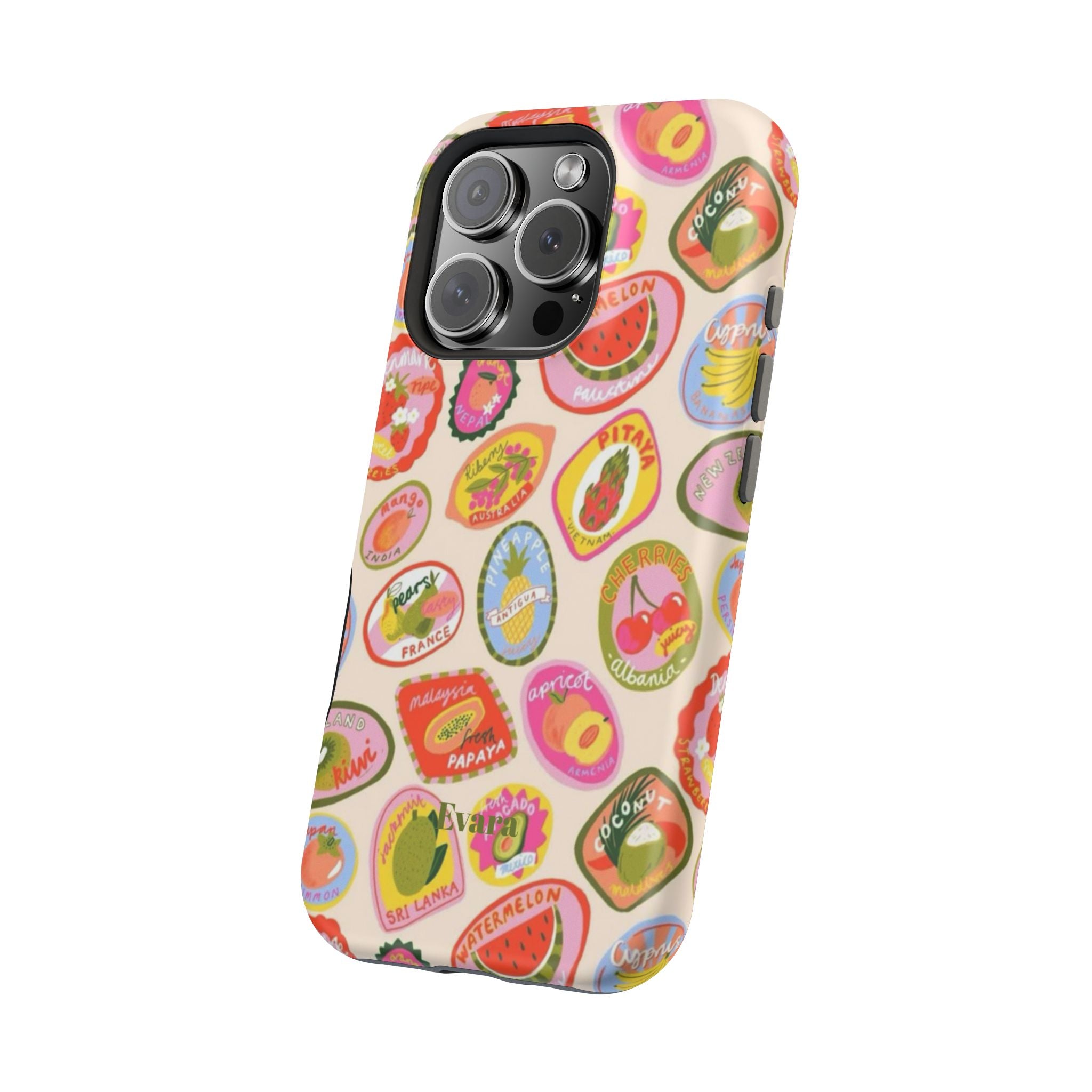 Fruit Sticker Phone Case- Magsafe
