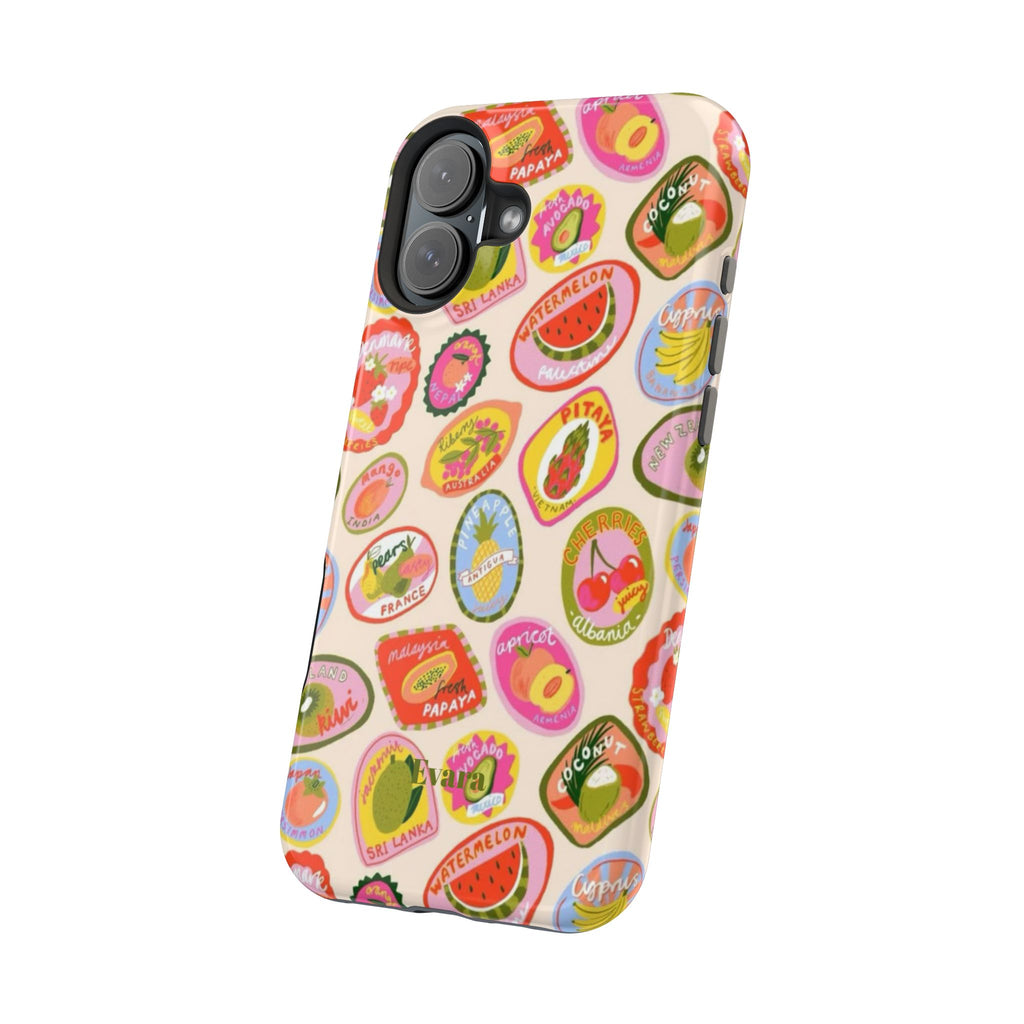 Fruit Sticker Phone Case- Magsafe