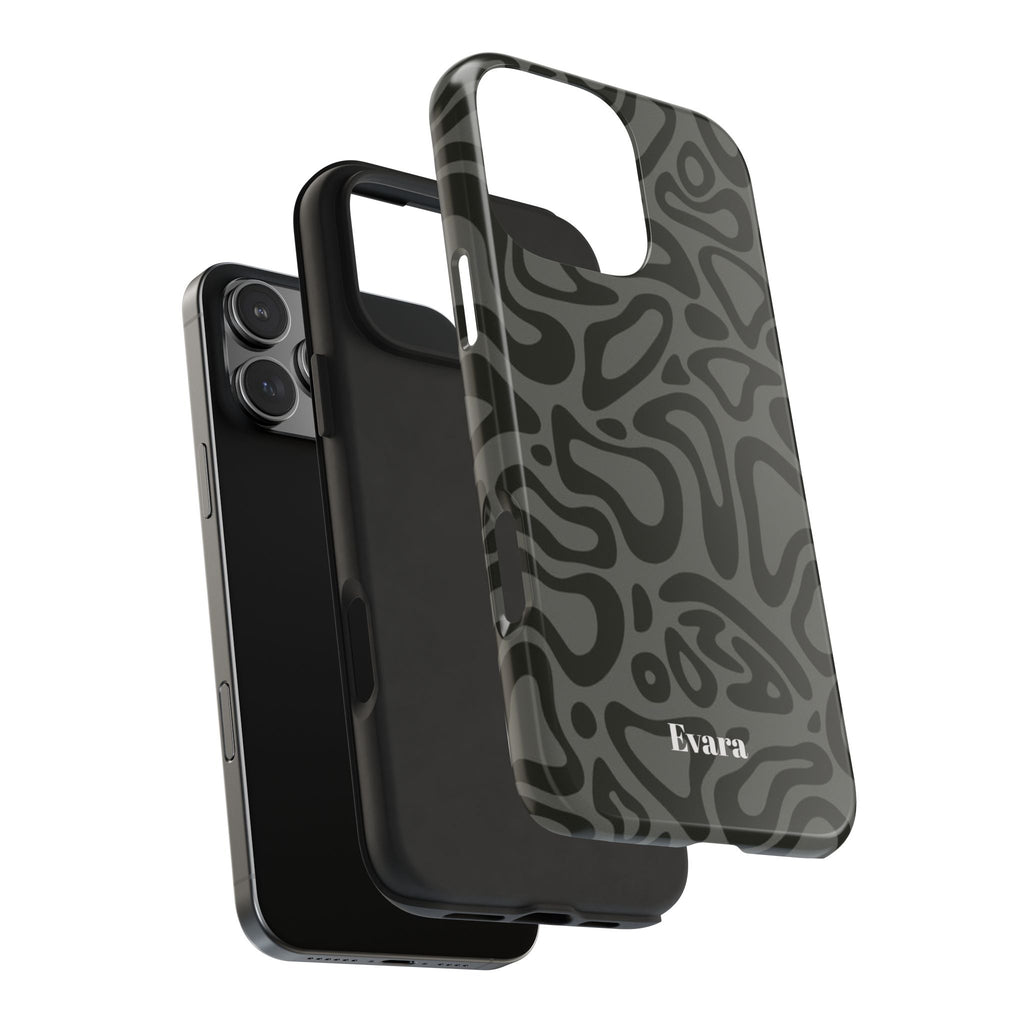 Wavy Grey Phone Case