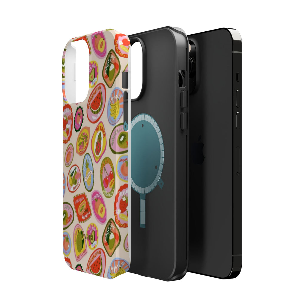 Fruit Sticker Phone Case- Magsafe