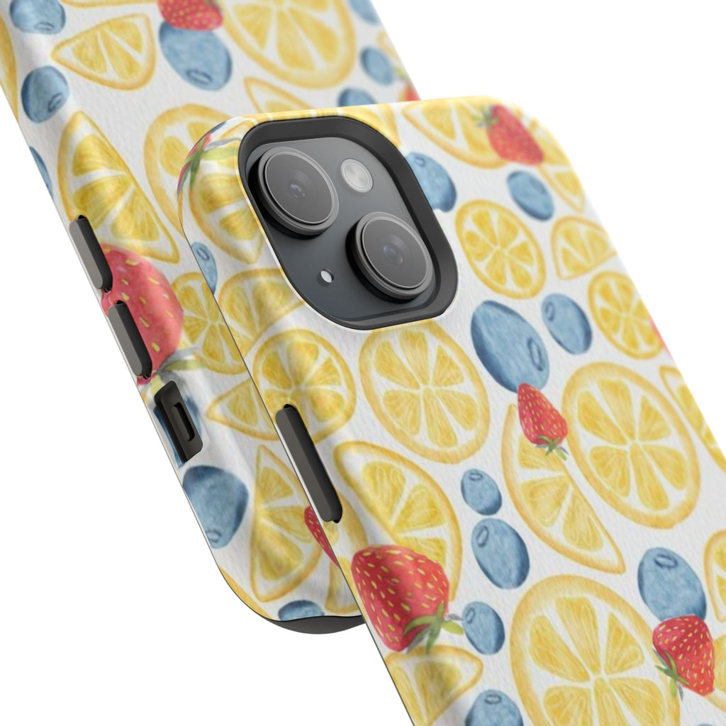 Lemon Berry Magnetic Impact Phone Case
