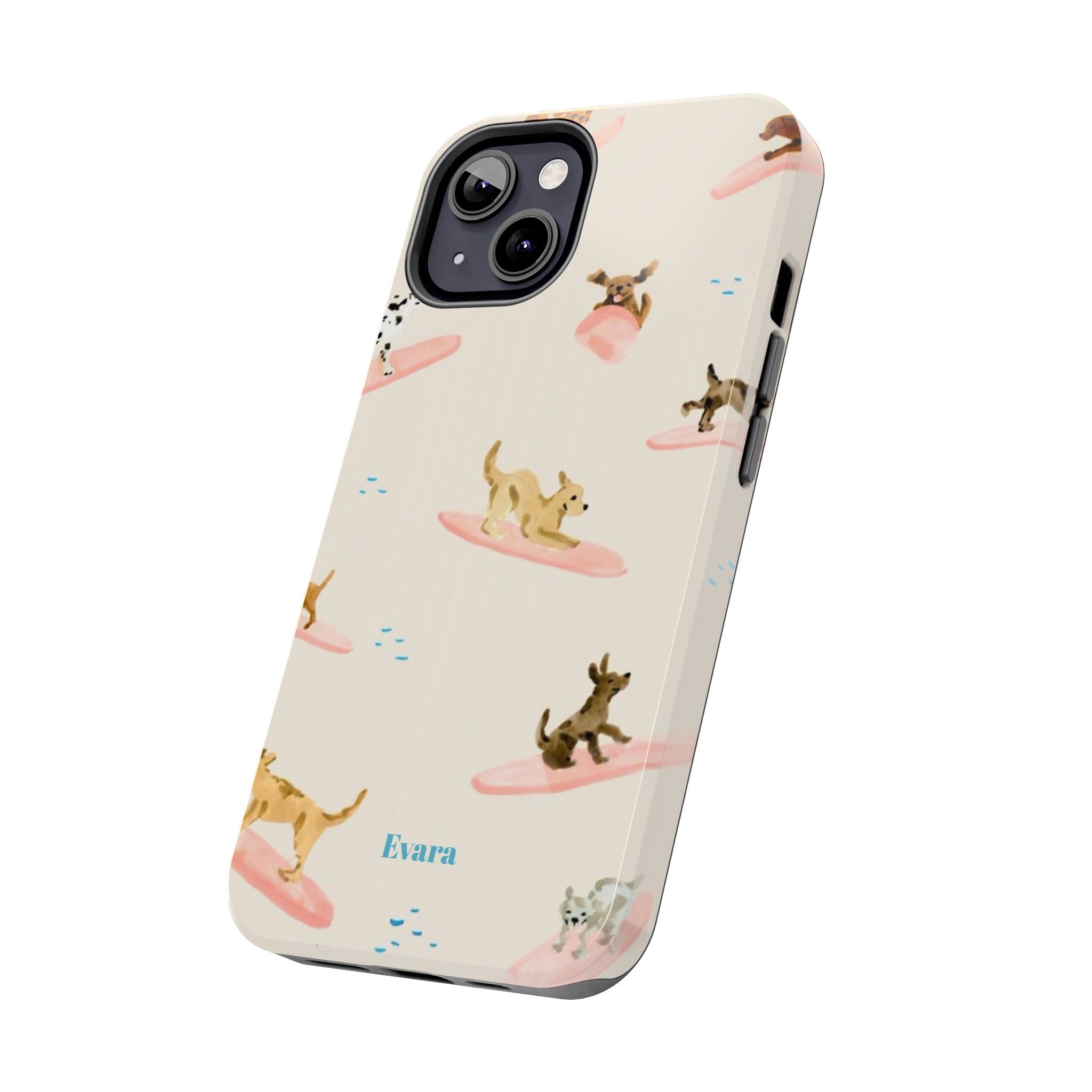 Surfing Dachshund's Phone case