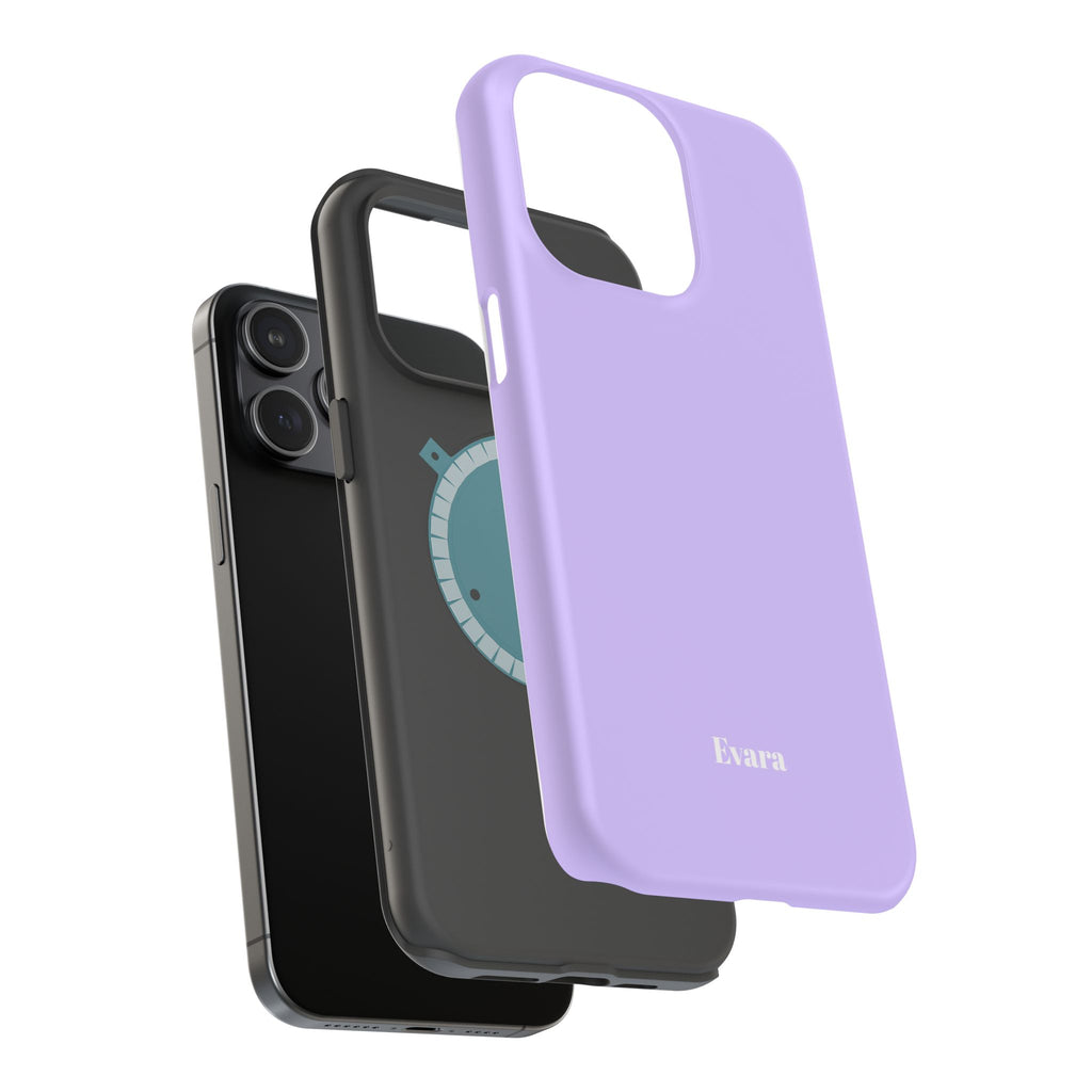 Purple Phone Case with Personalization- Magsafe