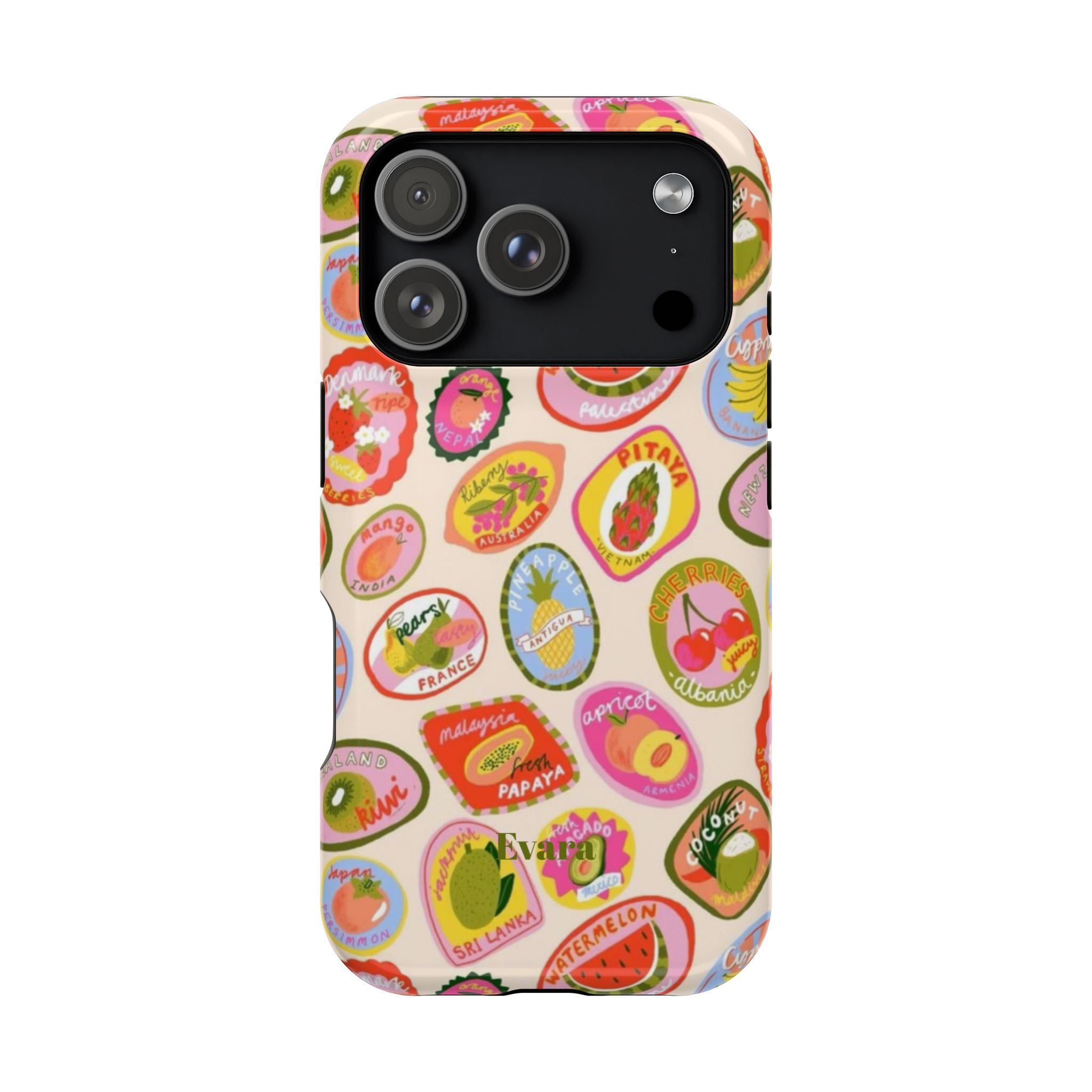 Fruit Sticker Phone Case- Magsafe