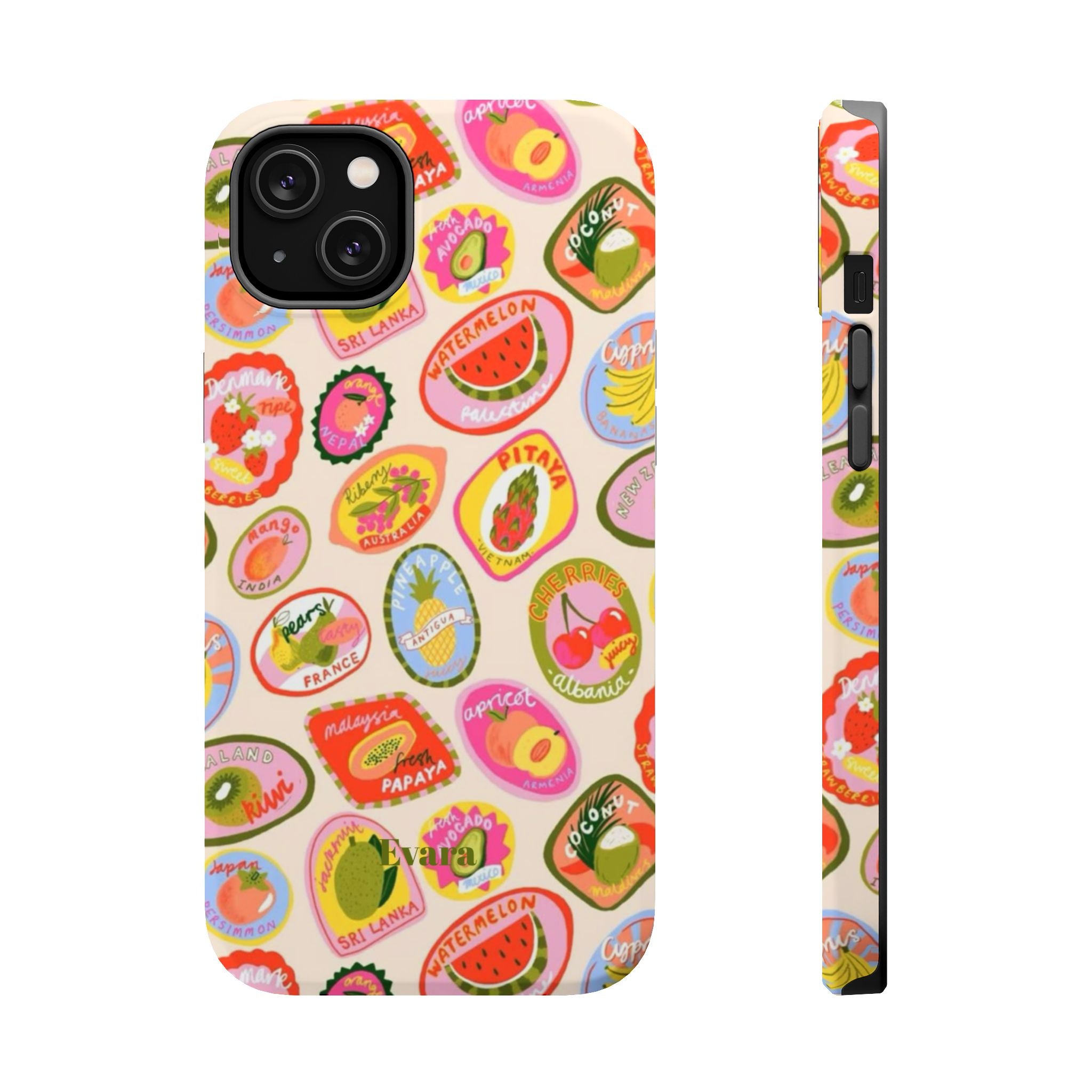 Fruit Sticker Phone Case- Magsafe
