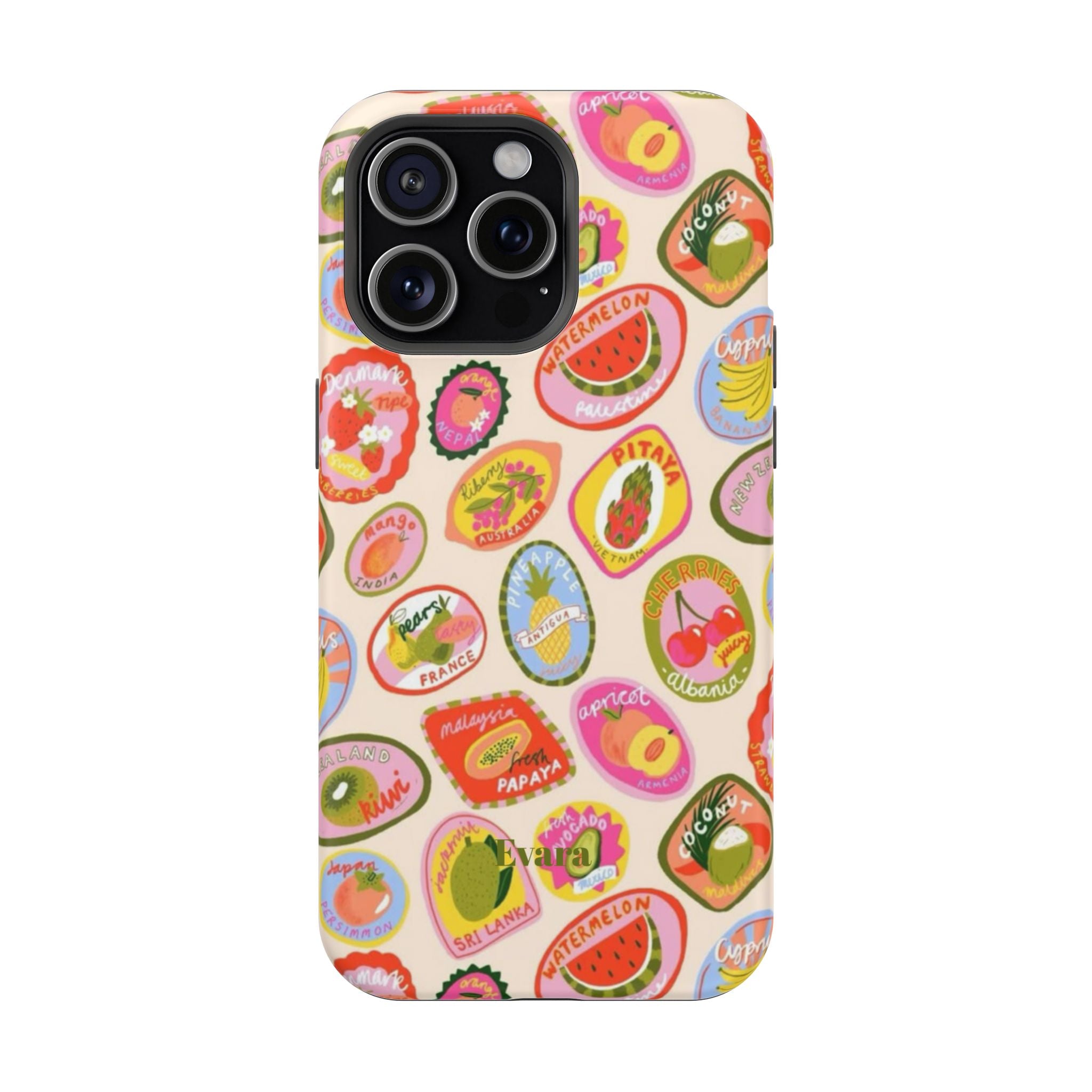 Fruit Sticker Phone Case- Magsafe