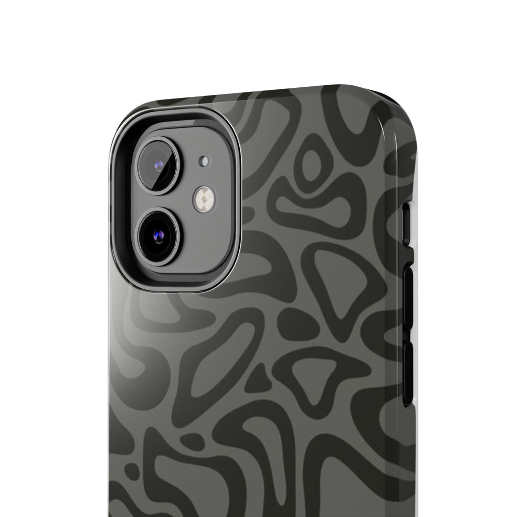 Wavy Grey Phone Case