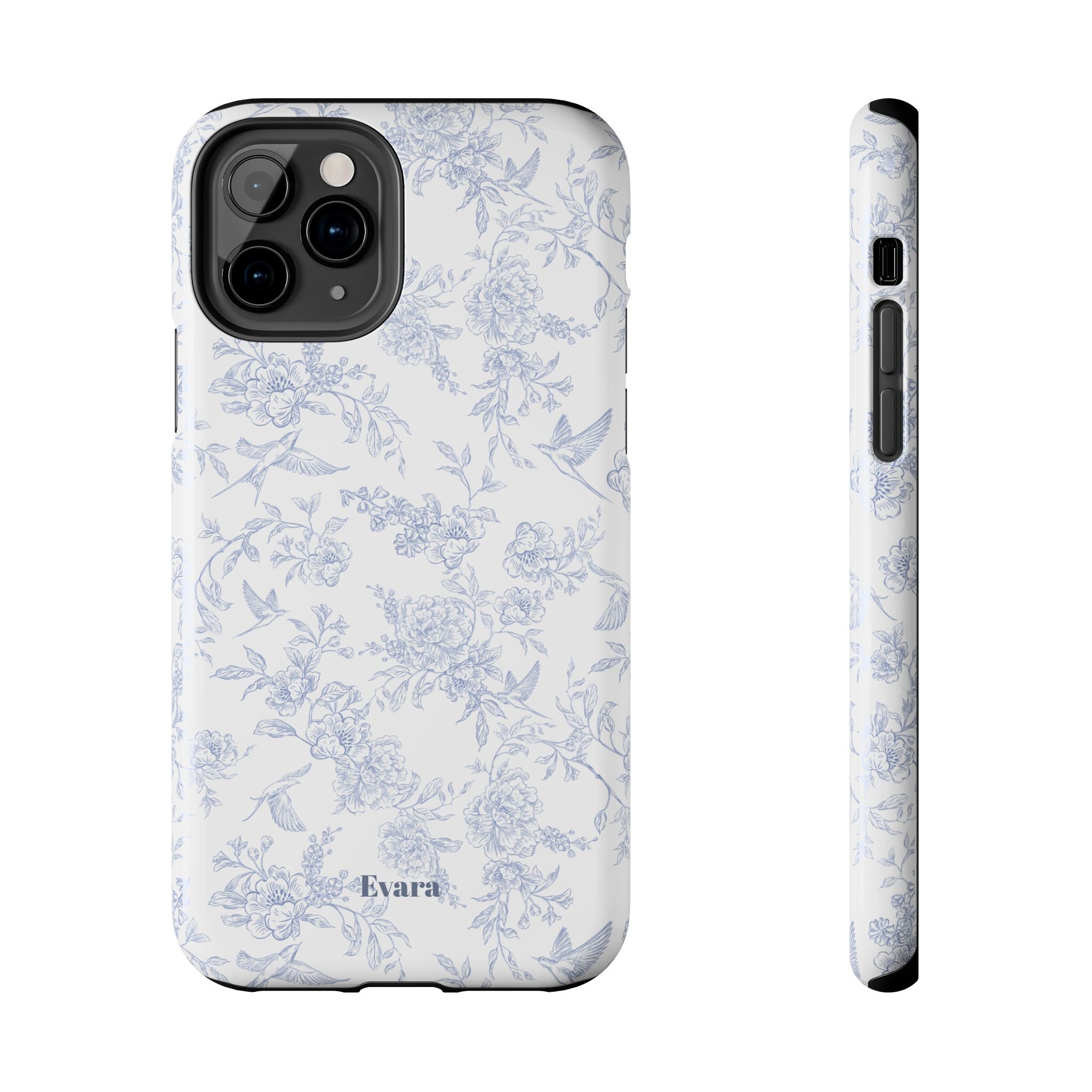 Delicate Blue Floral Phone Case