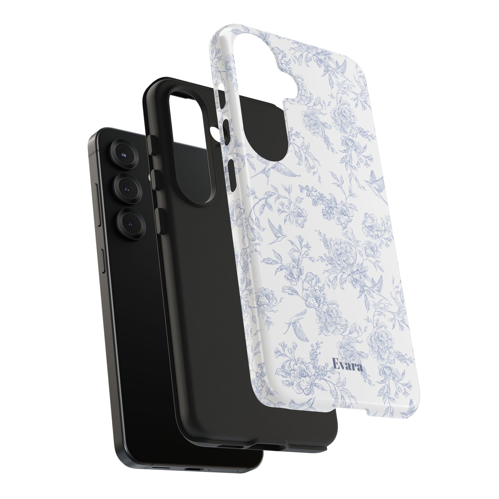 Delicate Blue Floral Phone Case