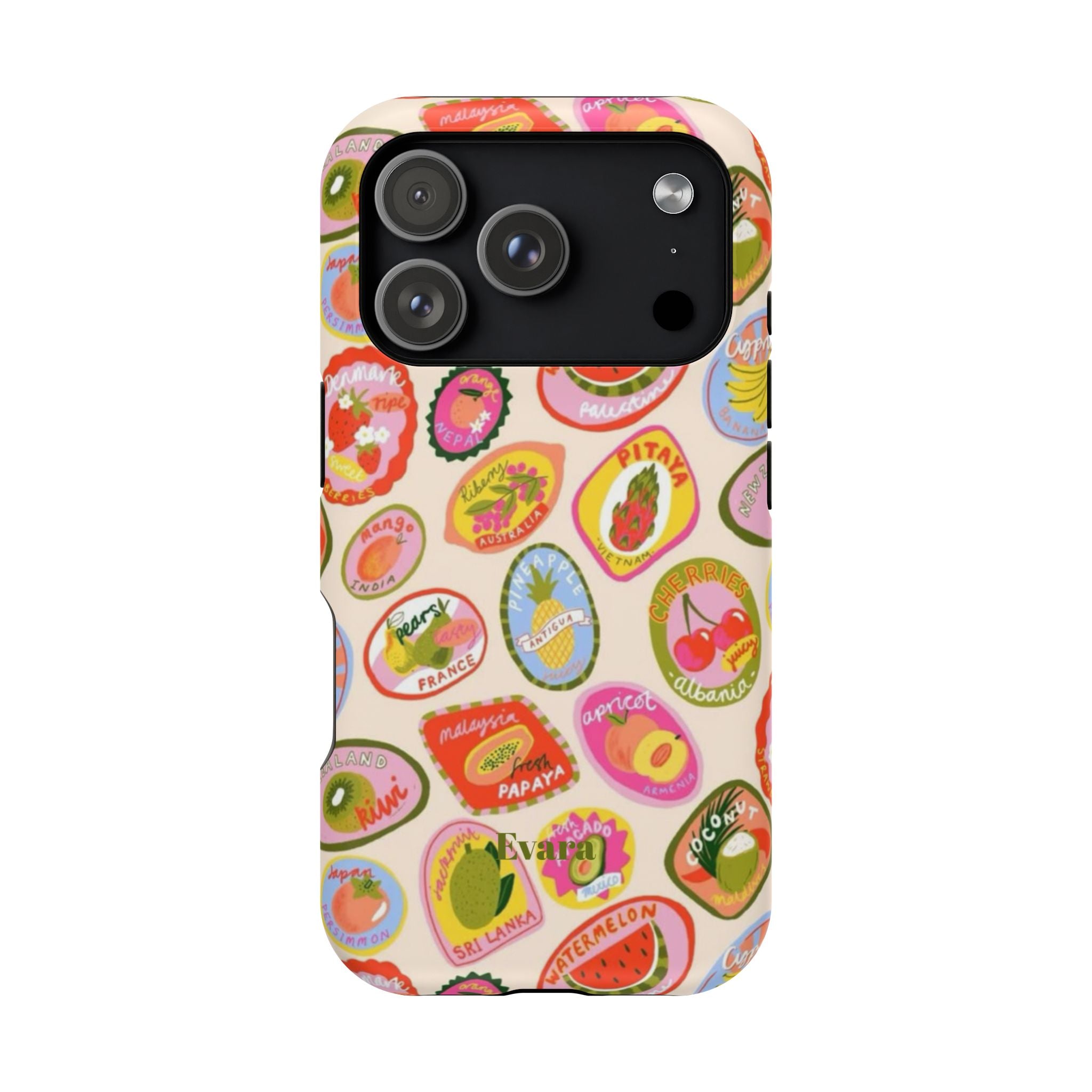 Fruit Sticker Phone Case- Magsafe