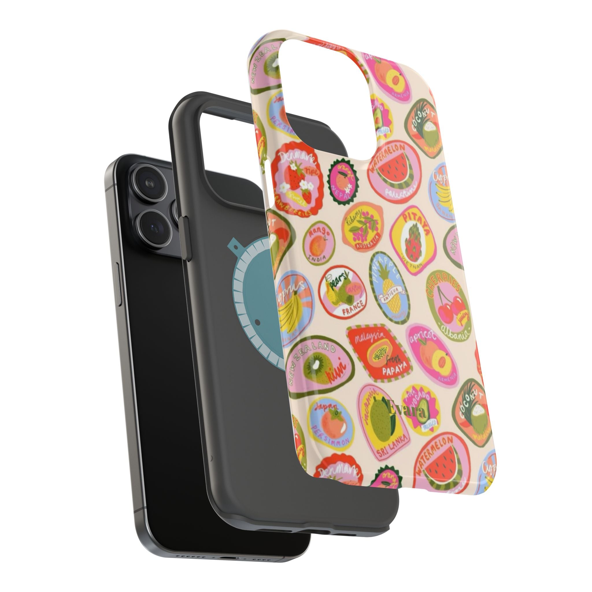 Fruit Sticker Phone Case- Magsafe